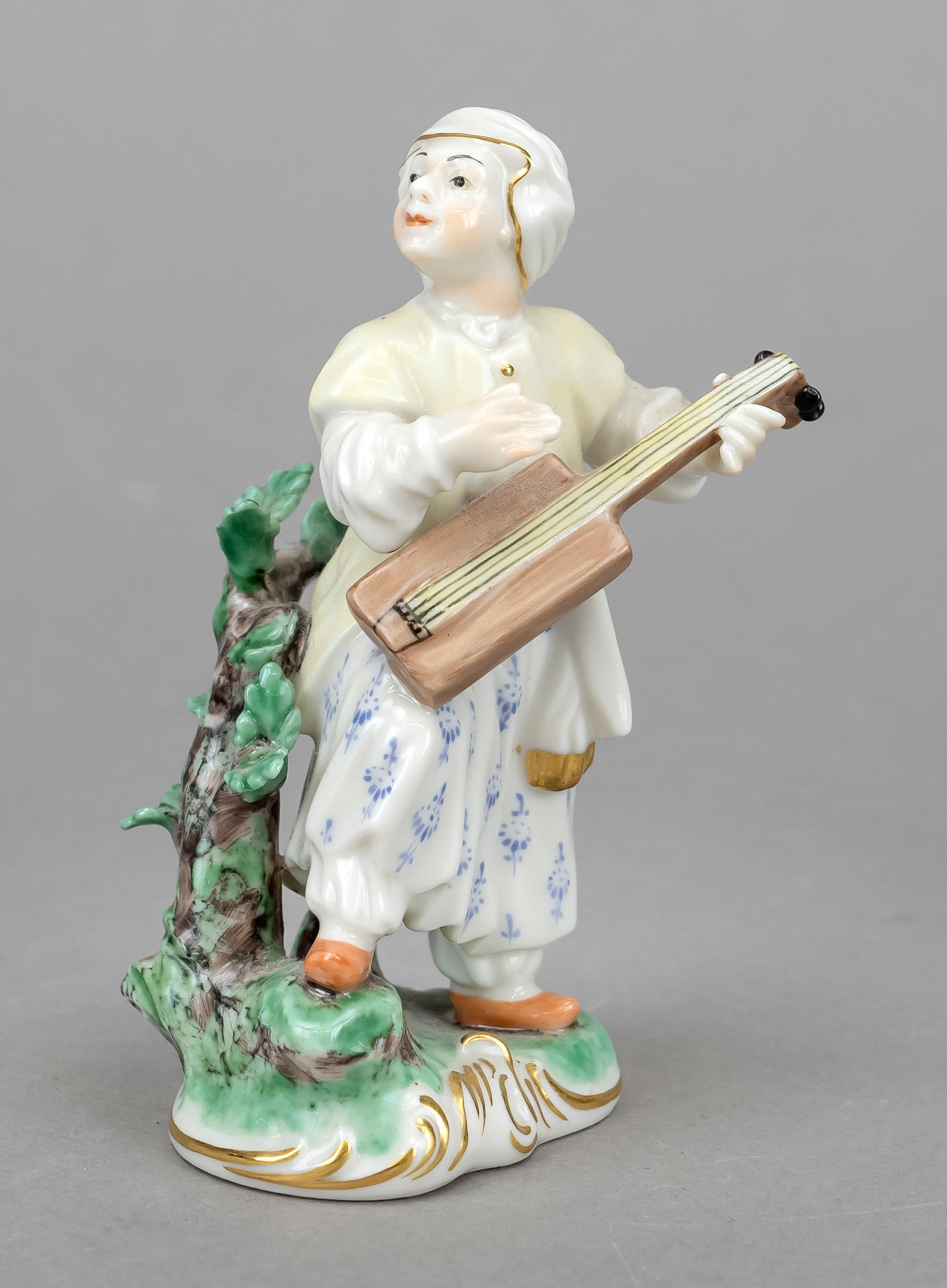 Musizierender Chinese, Nymphenbur