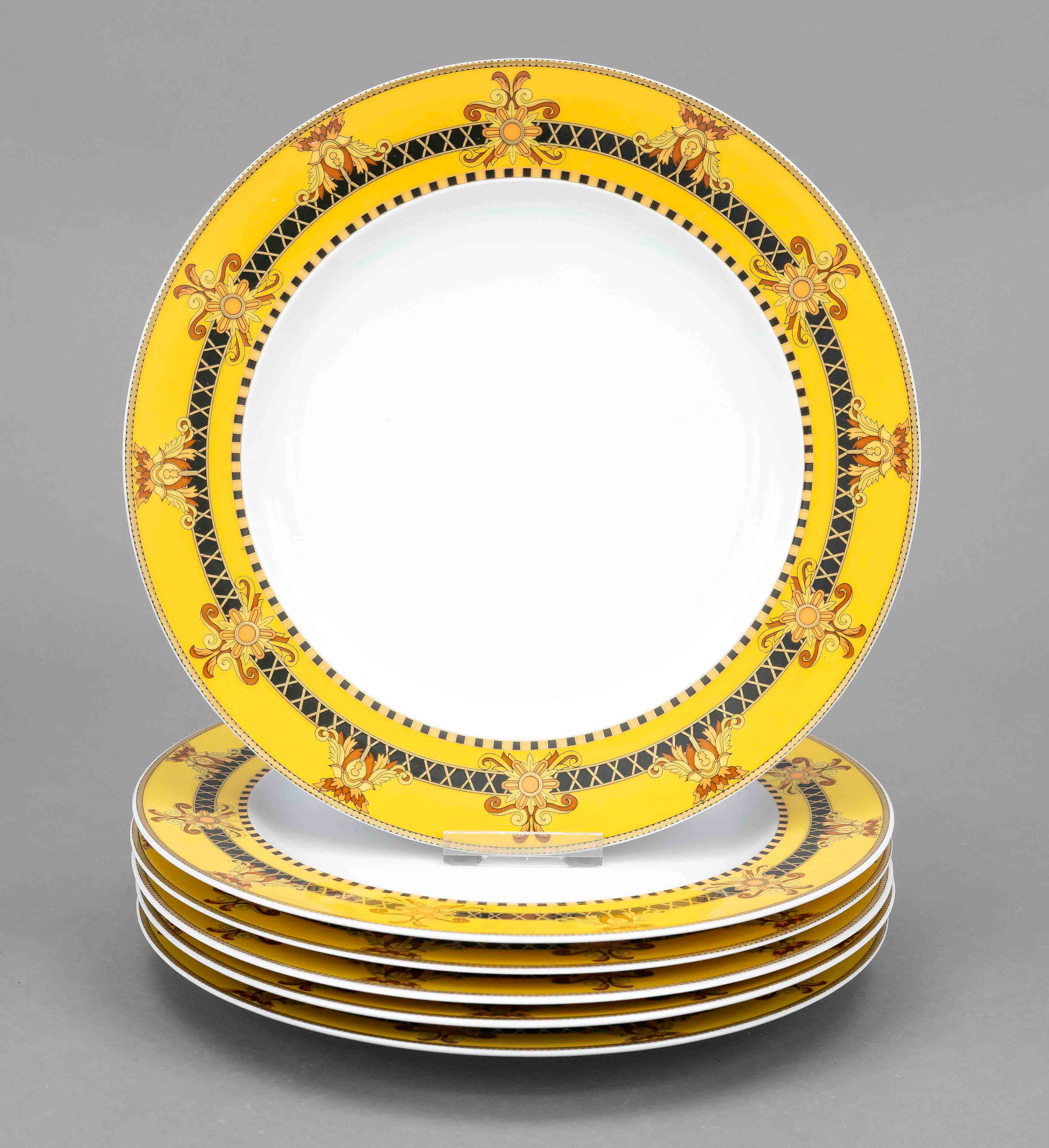 Sechs Speiseteller, Rosenthal mee
