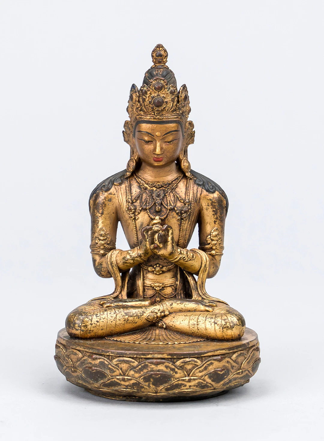 Bekrönter Maitreya, Tibet oder Mo