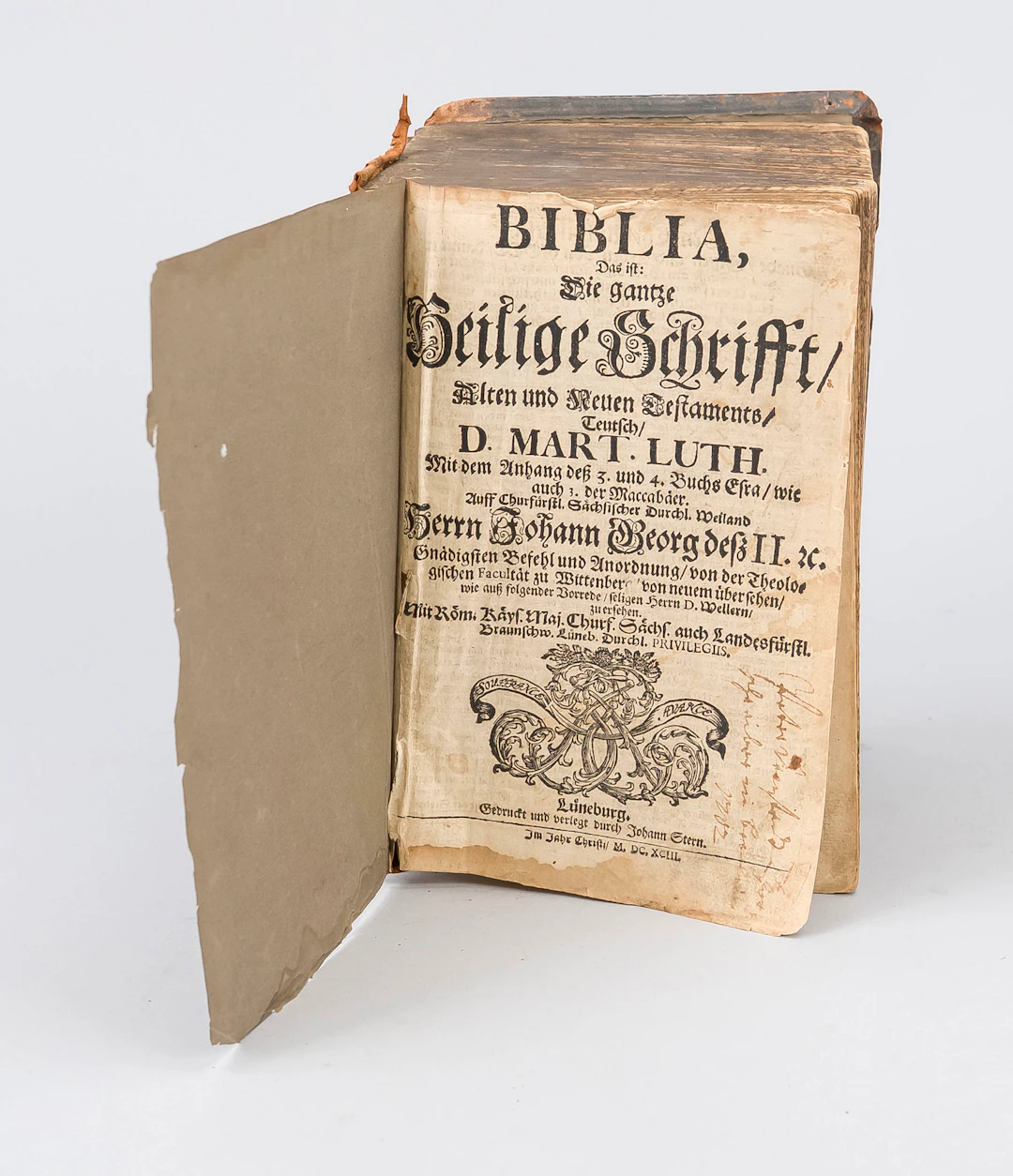 Luther-Bibel, Lüneburg 1694 von J