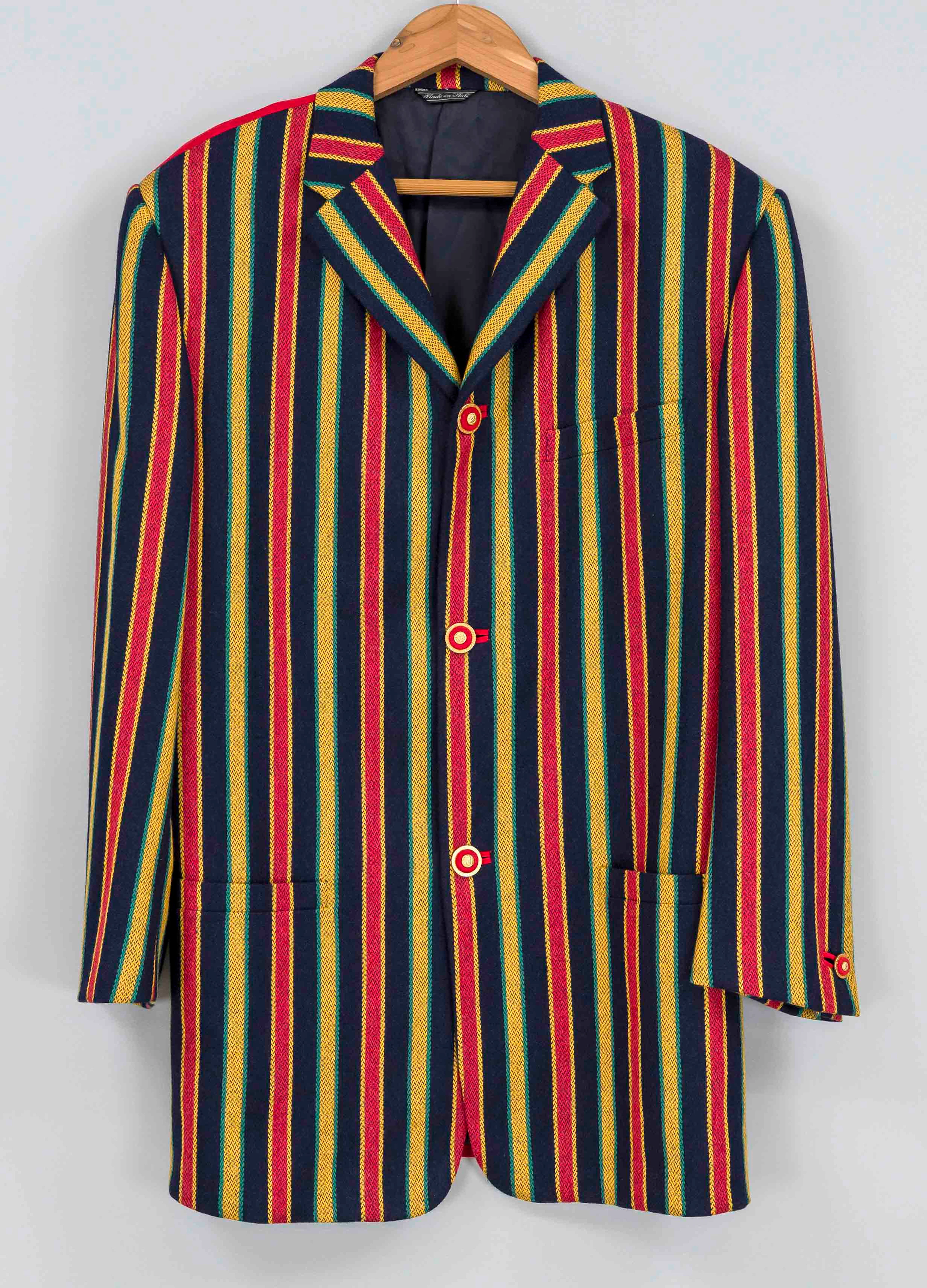 Versace, gestreifter Vintage Kurz