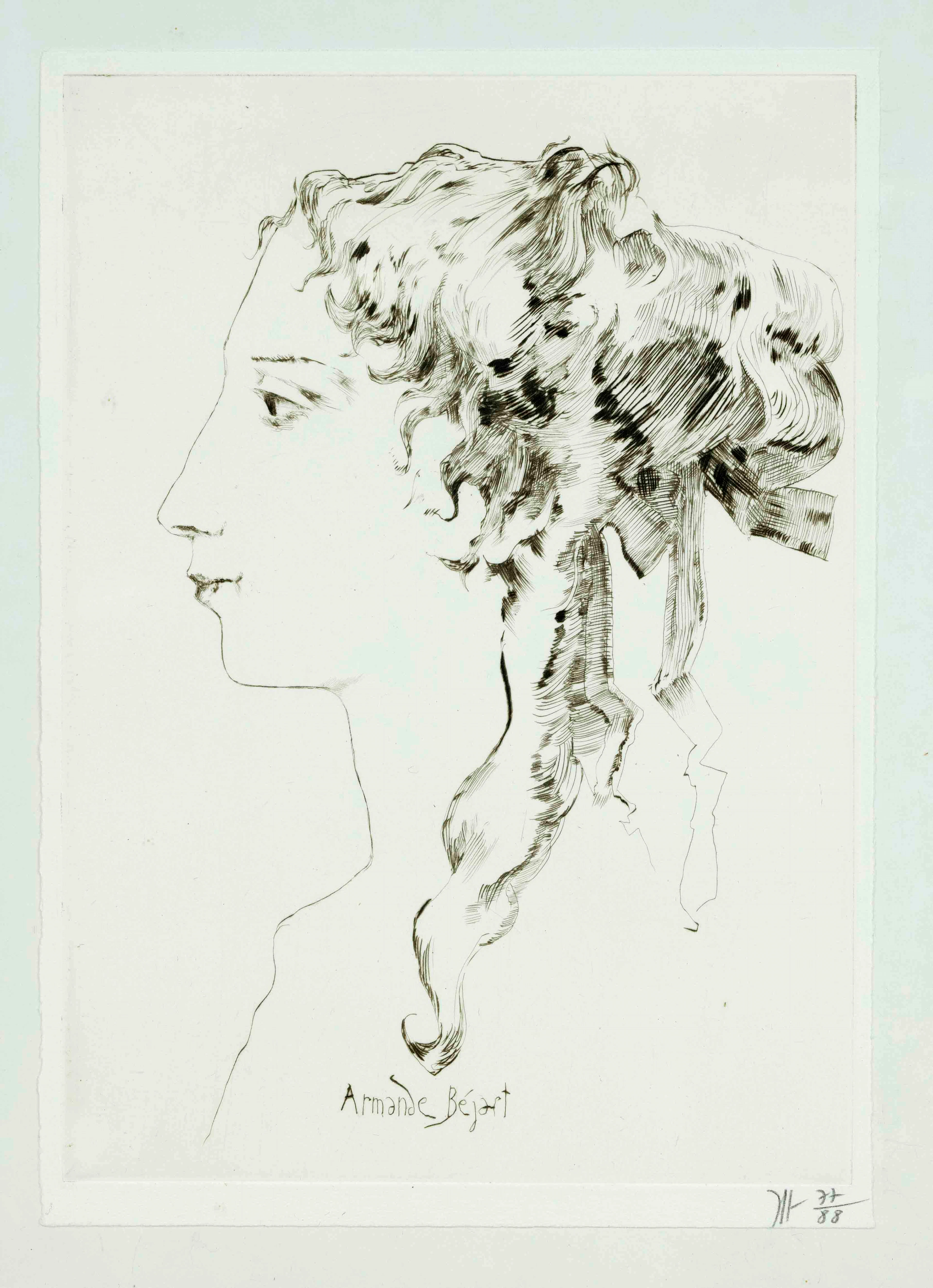 Horst Janssen (1929-1995), ''Arman