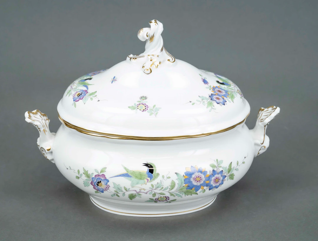 Deckelterrine, Meissen, nach 1950