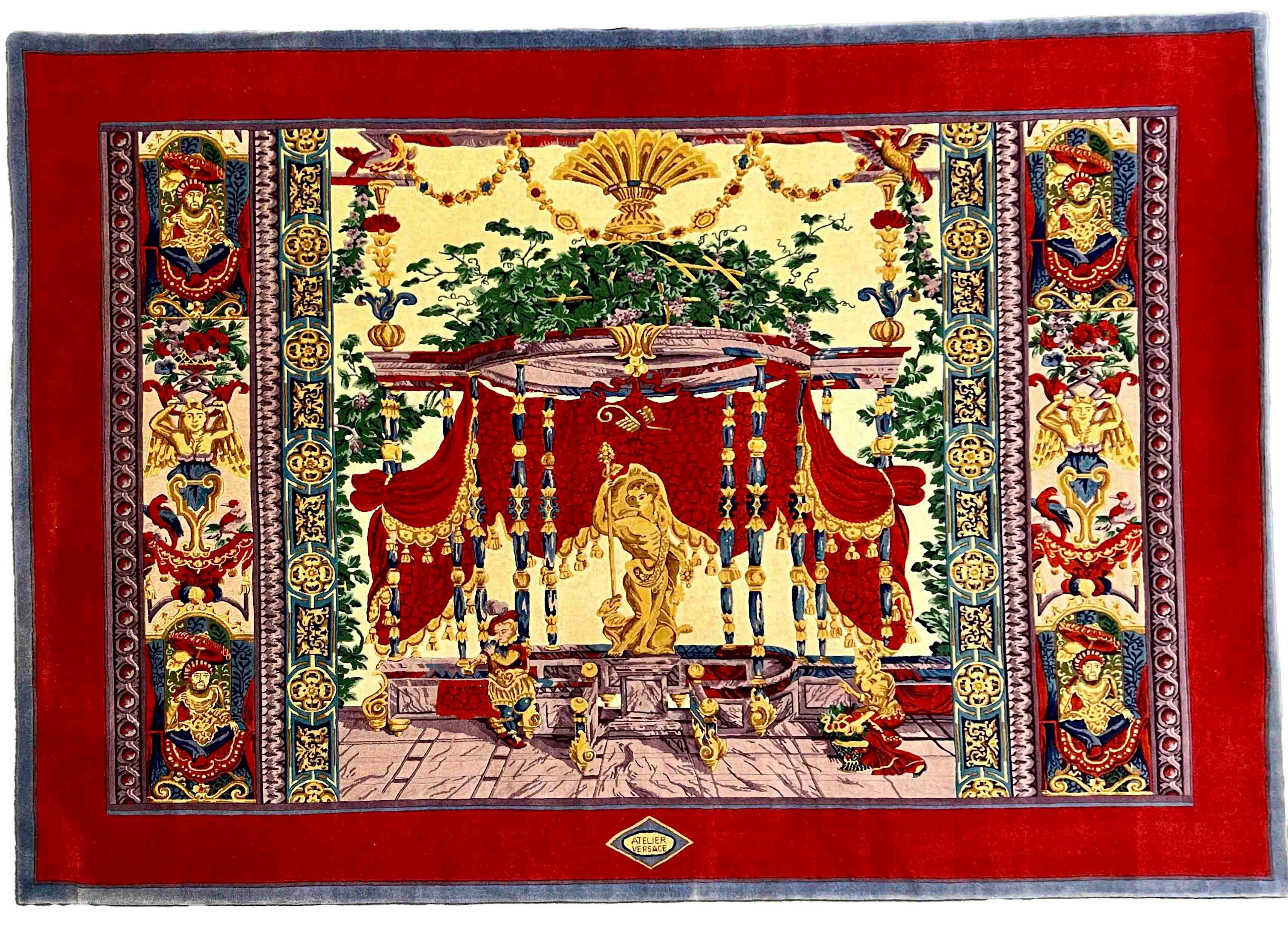 Teppich, China für Versace, gerei