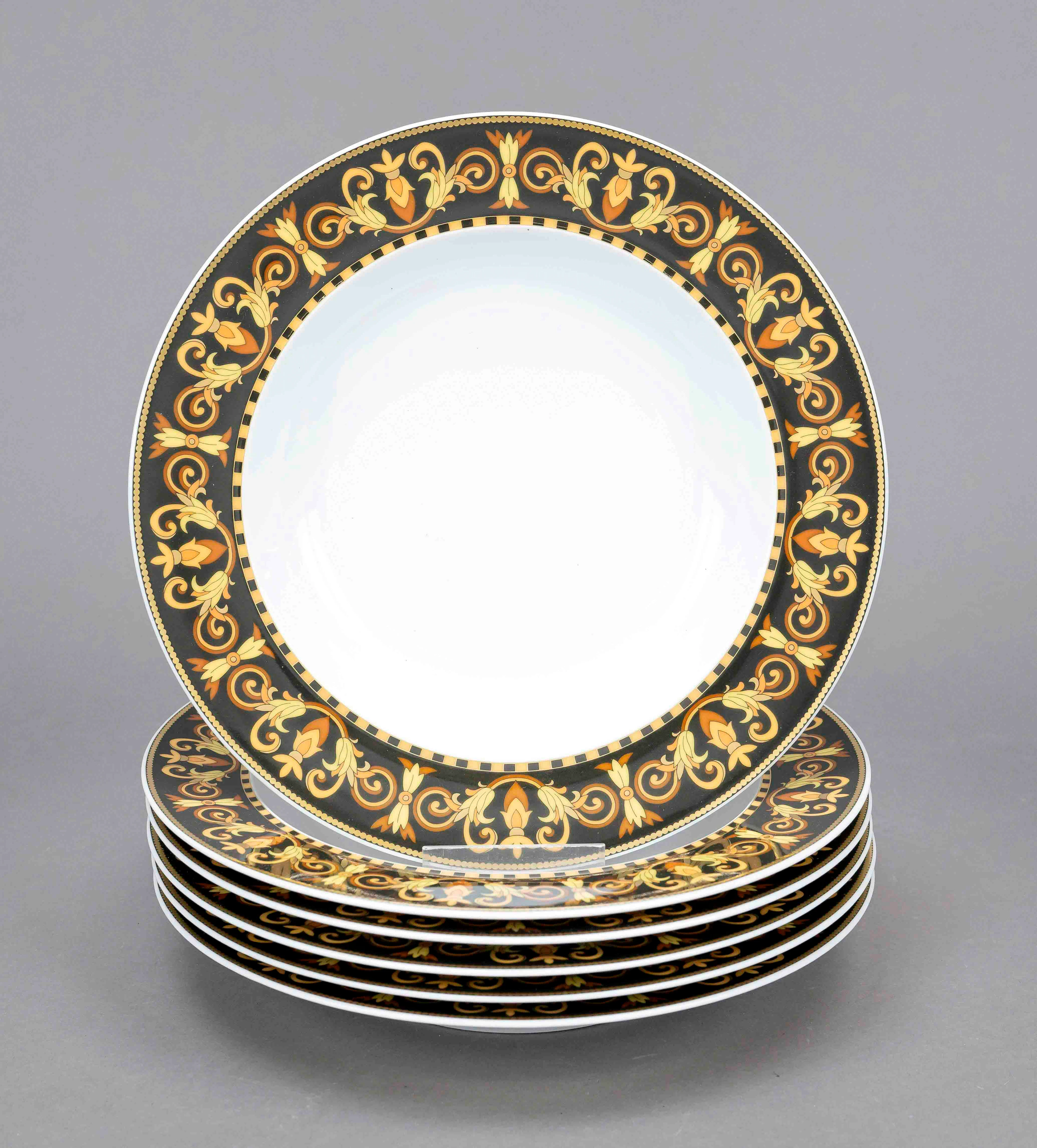 Sechs Suppenteller, Rosenthal mee