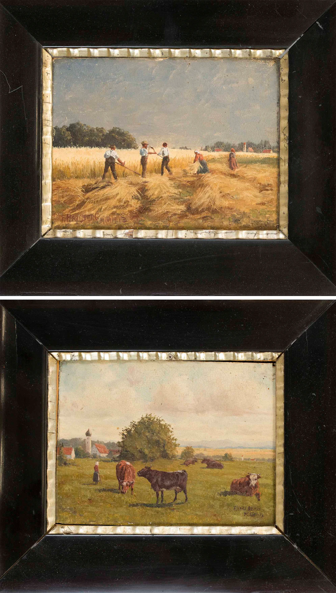 Fritz Hartberg, Münchner Maler um