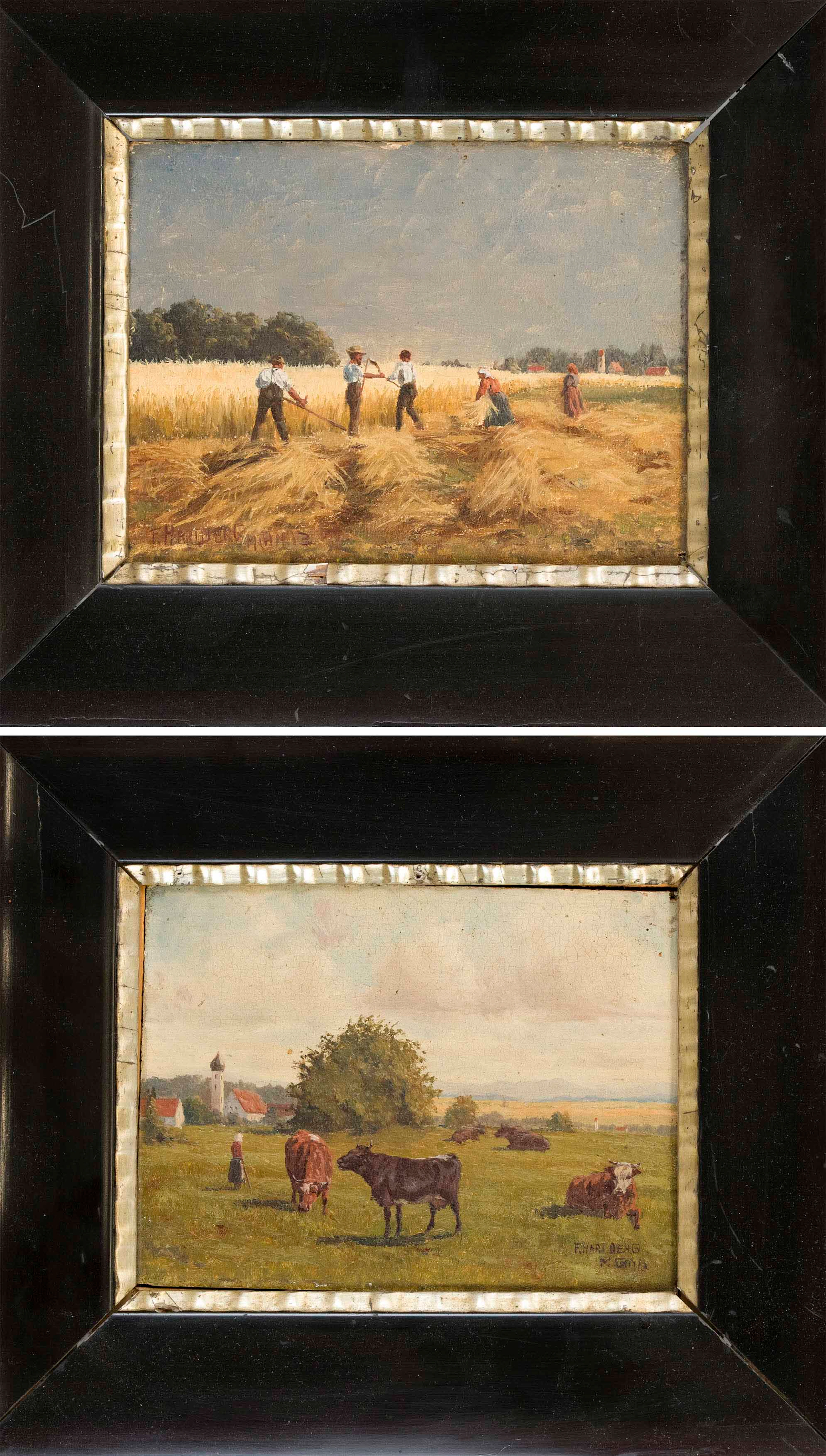 Fritz Hartberg, Münchner Maler um