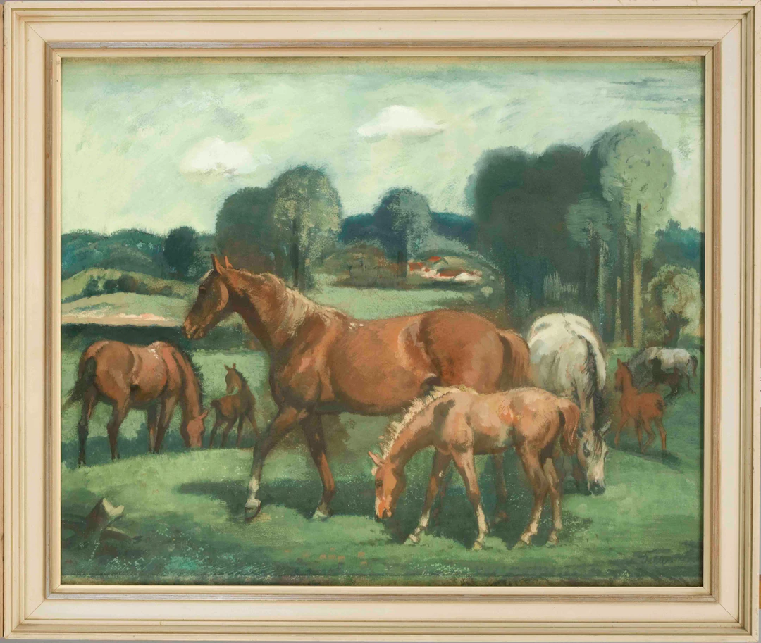 Adolf Dahle (1890-1954), Pferde a