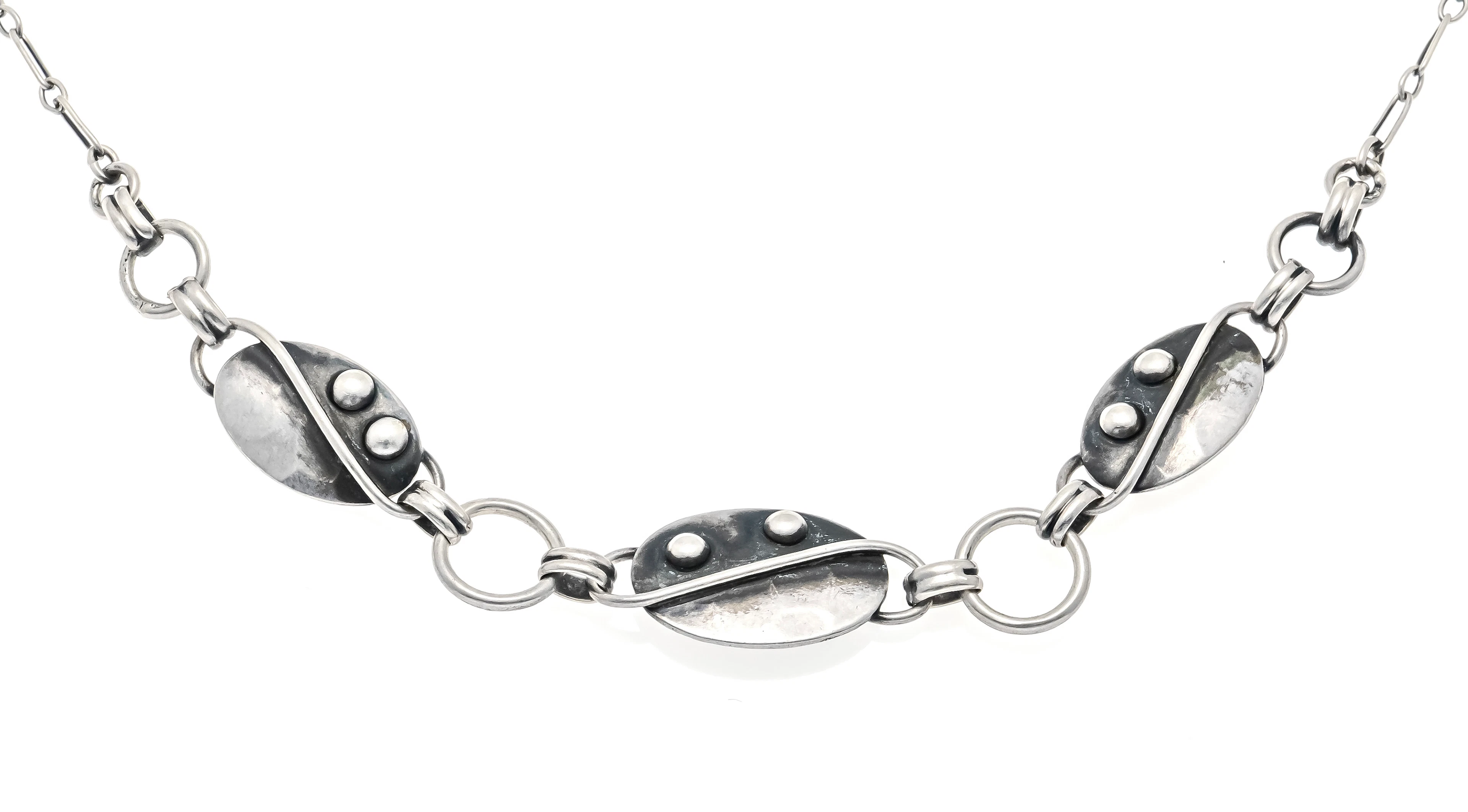 Collier Silber 835/000 mit Federr