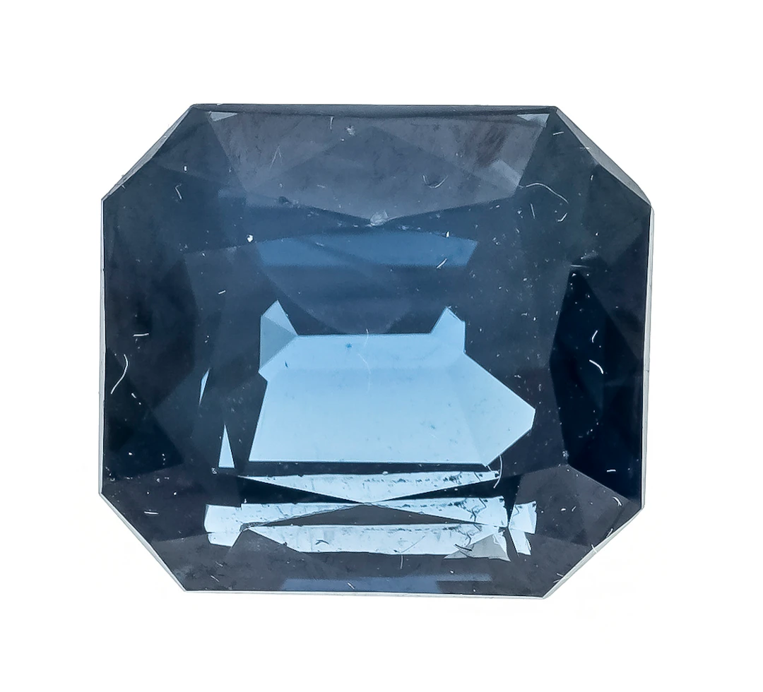 Saphir 4,40 ct, Smaragdschliff fa