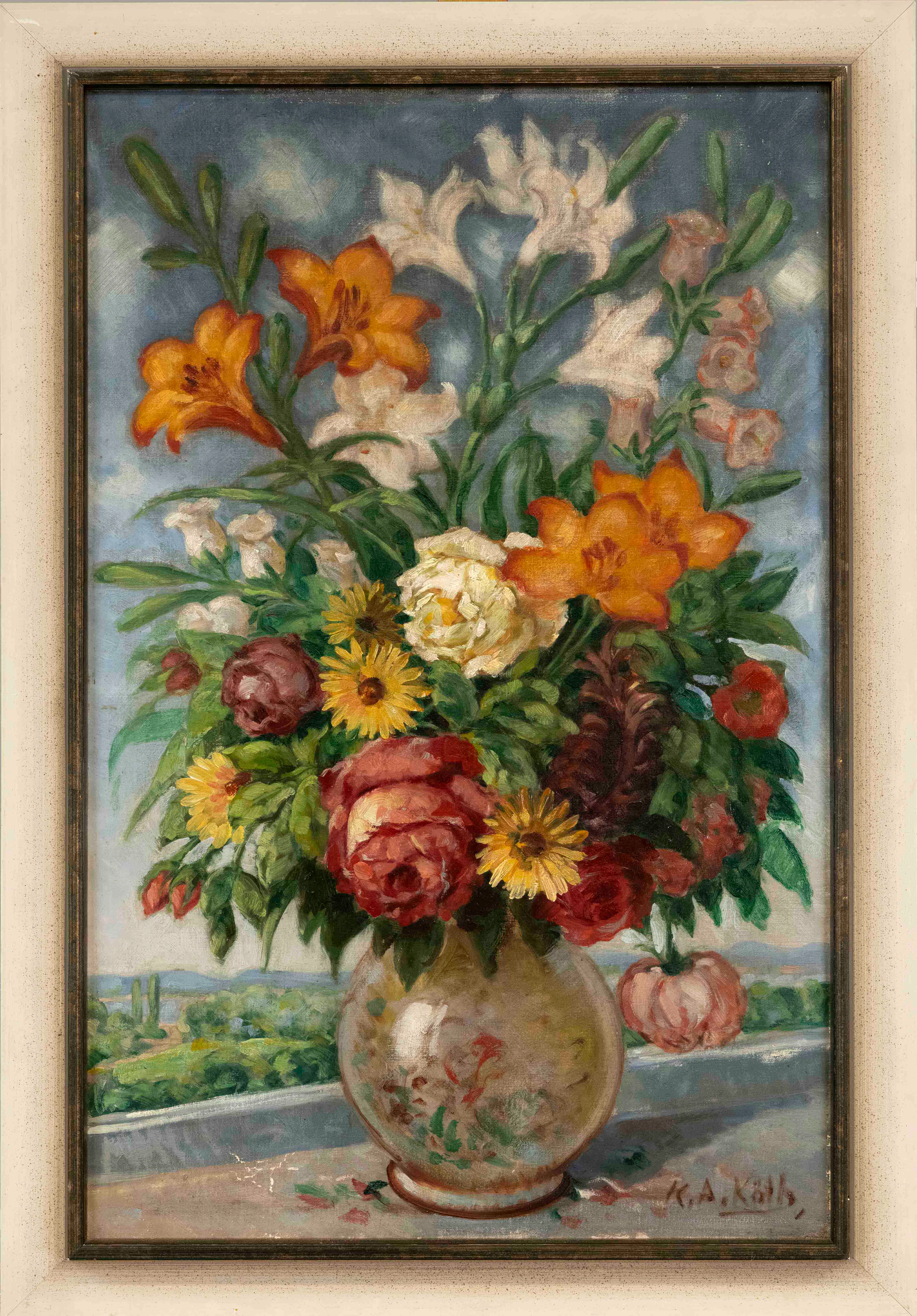 Sign. K.A. Köth, Maler Mitte des