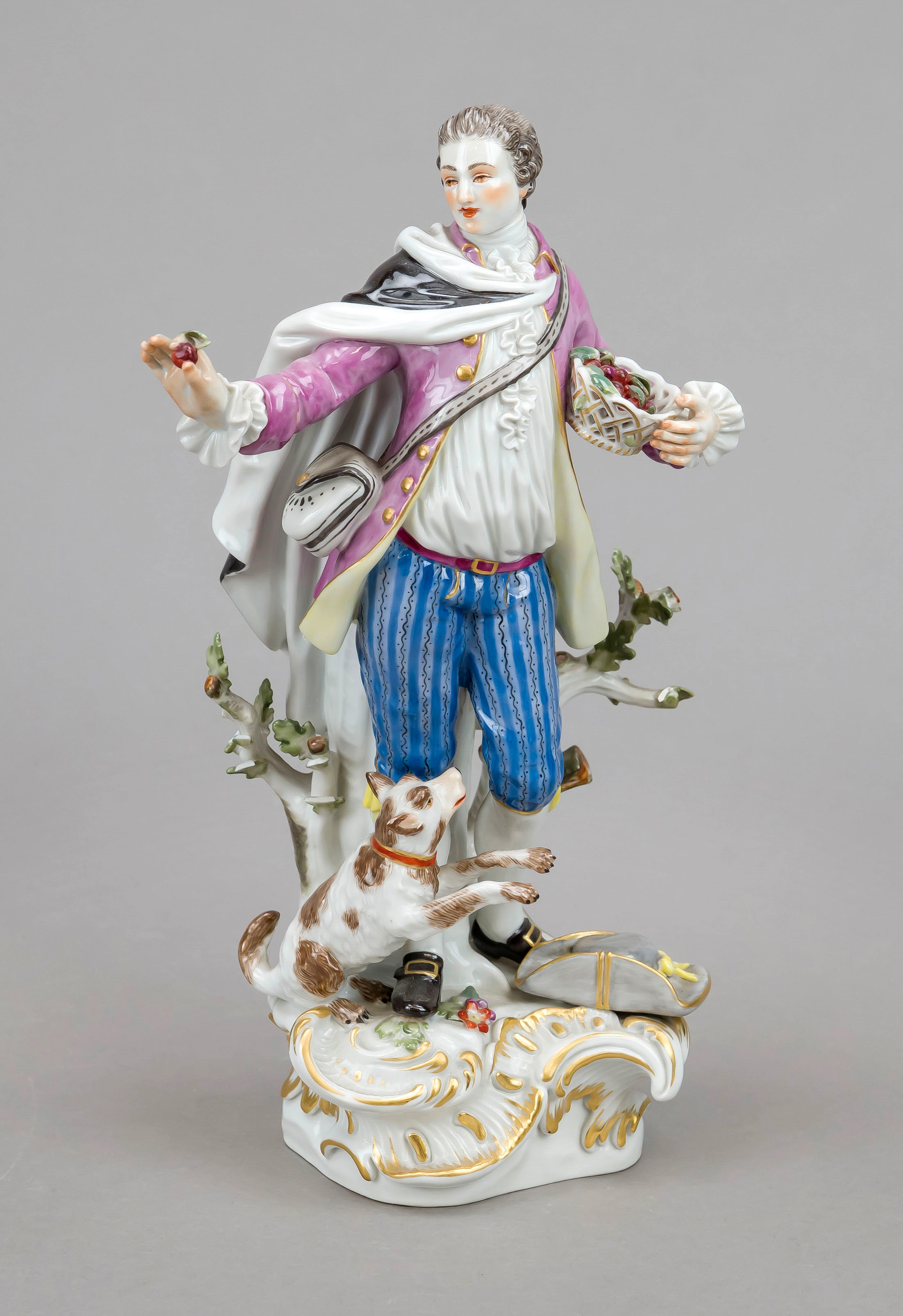 Schäfer mit Hund, Meissen, um 198