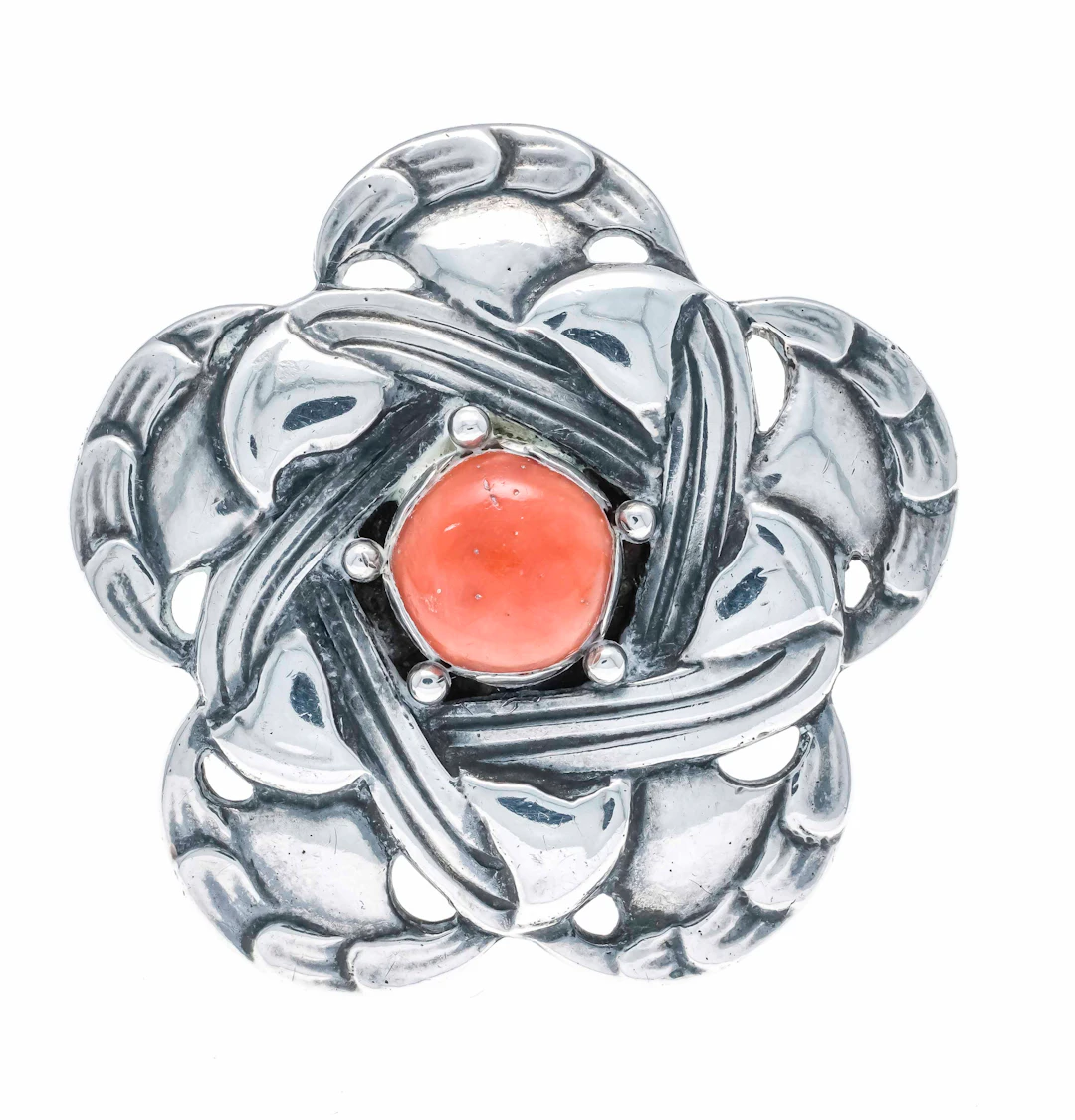Jugendstil-Brosche Georg Jensen 1