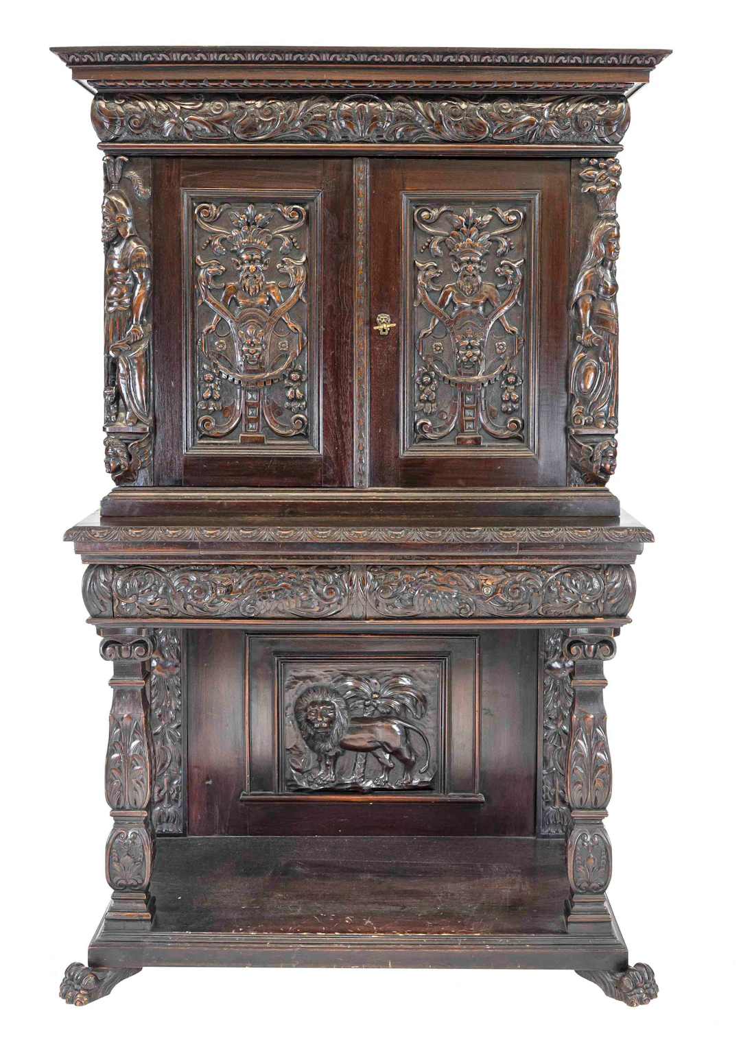 Historismus-Stollenschrank um 188