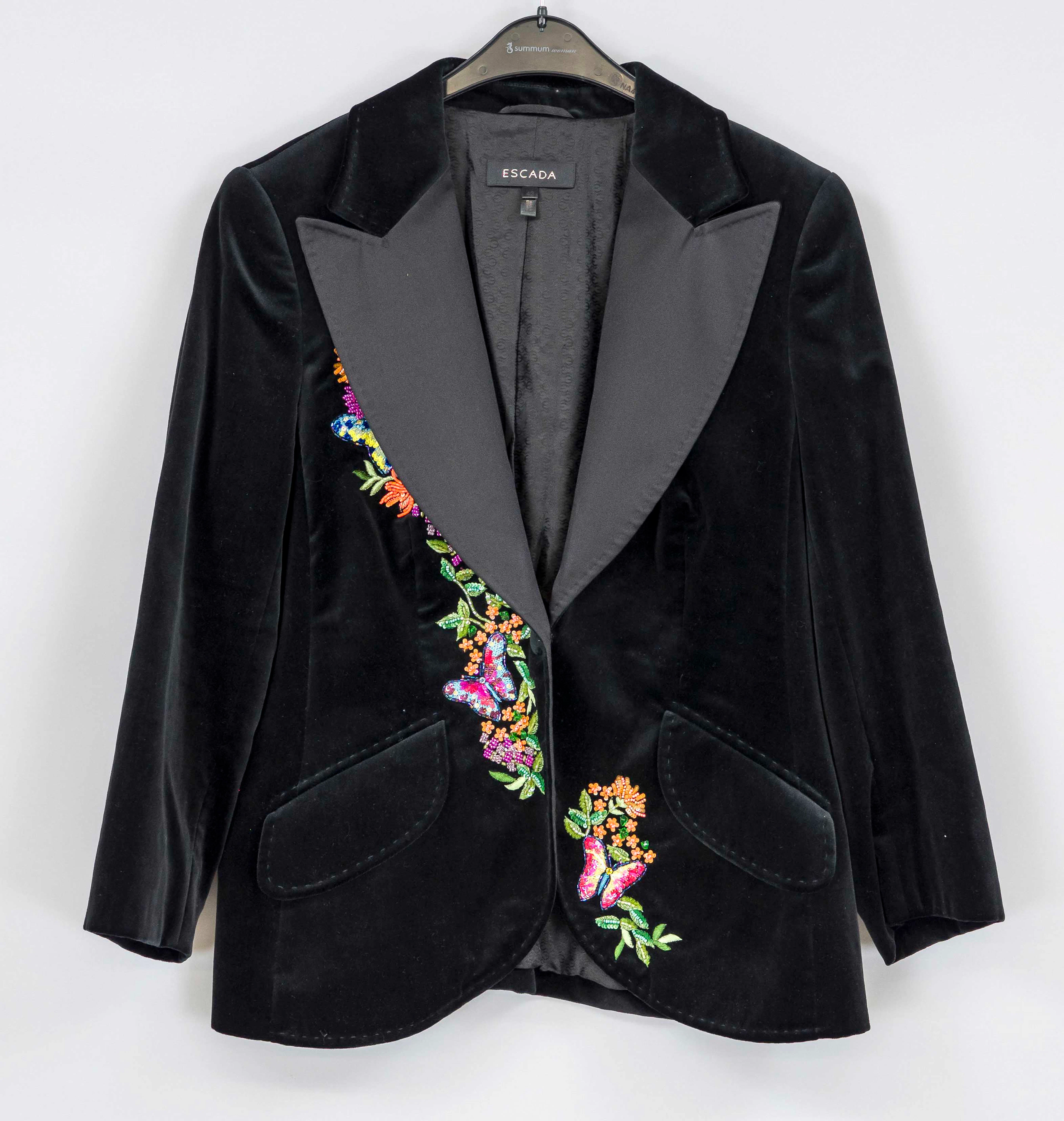 Escada, bestickter Vintage Blazer