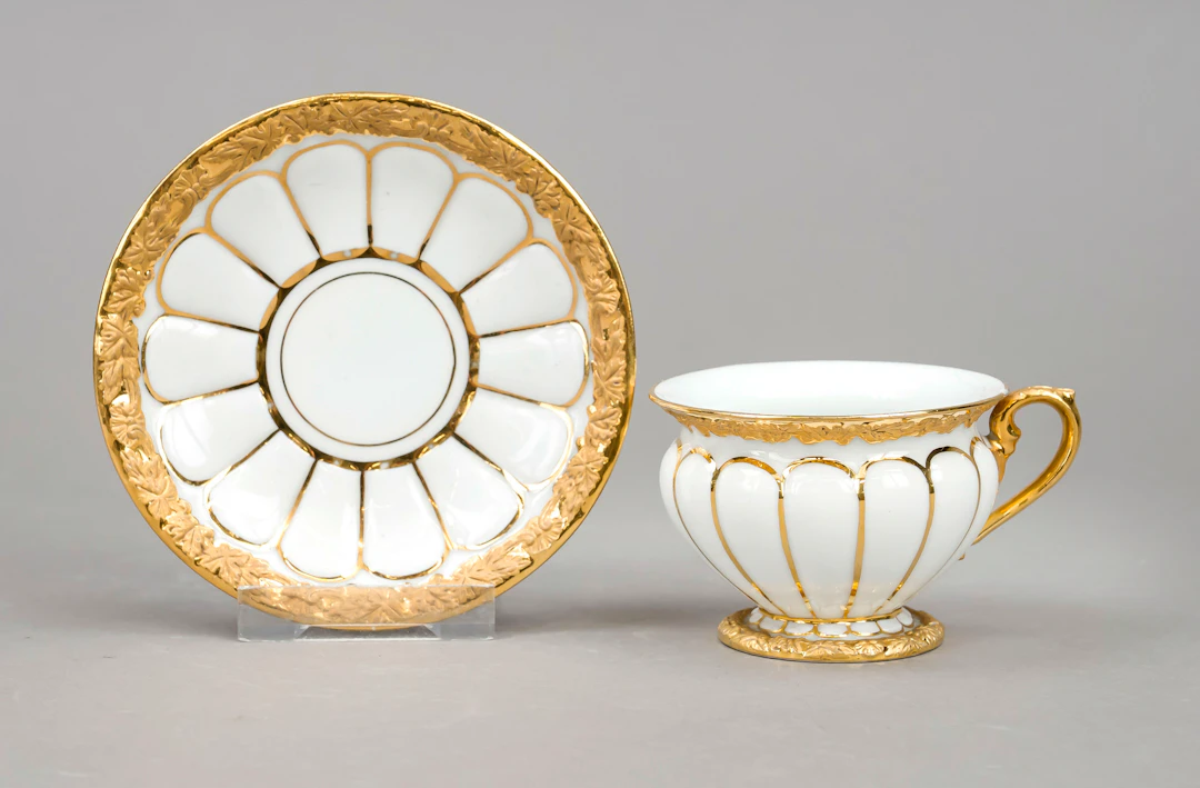 Mokkatasse mit UT, Meissen, Pfeif