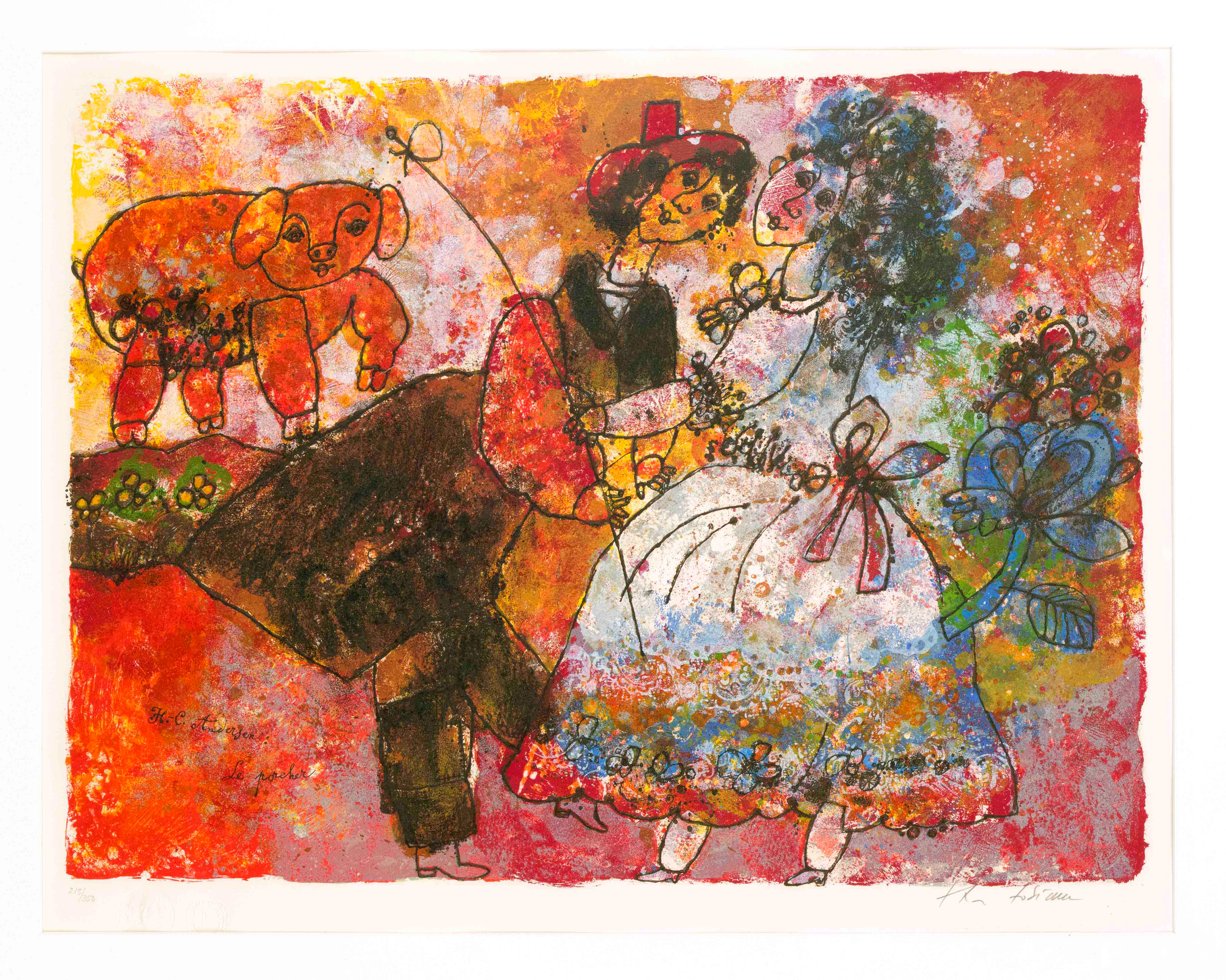 Théo Tobiasse (1927-2012), figürl