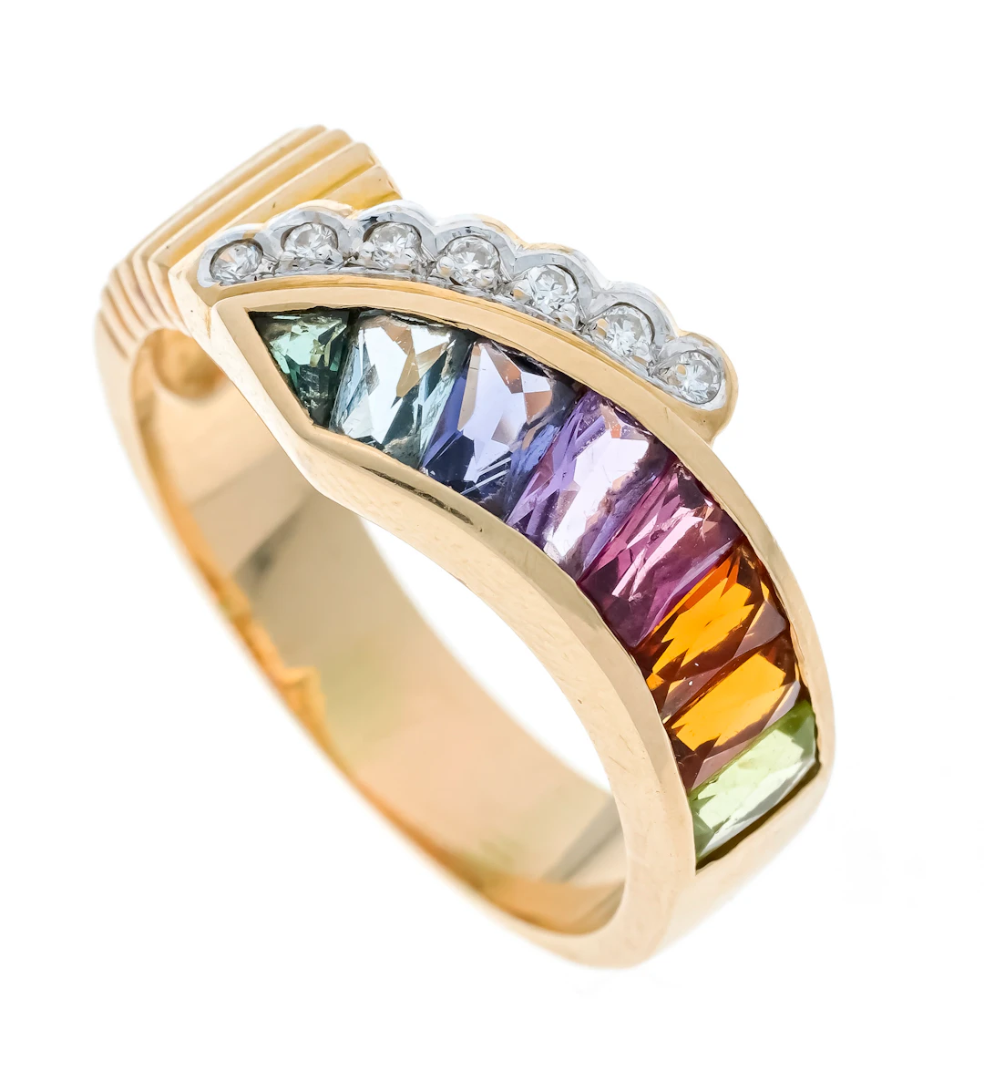 Multicolor Design-Ring GG/WG 585/