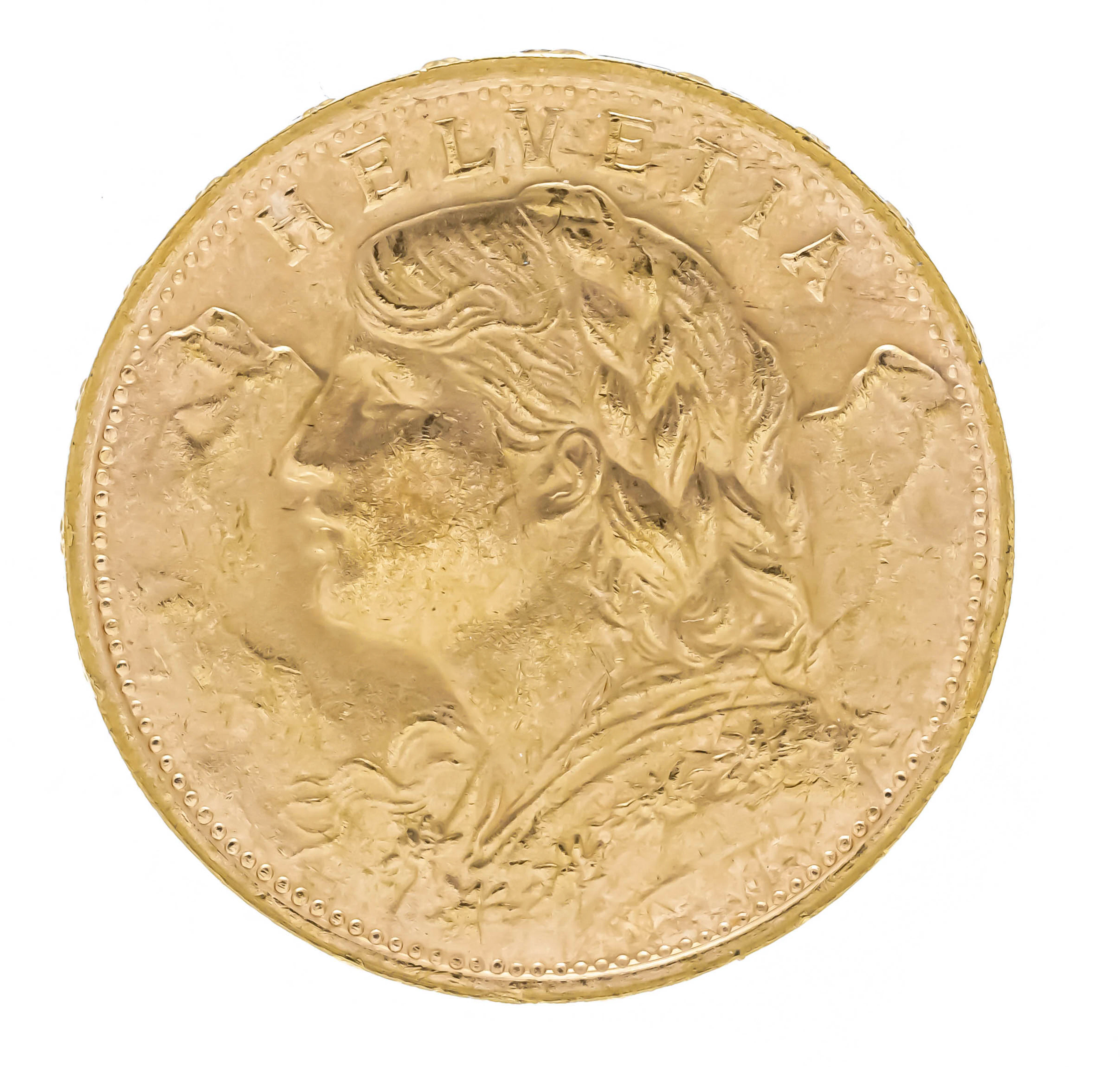 Goldmünze 20 Franken ''Vreneli''