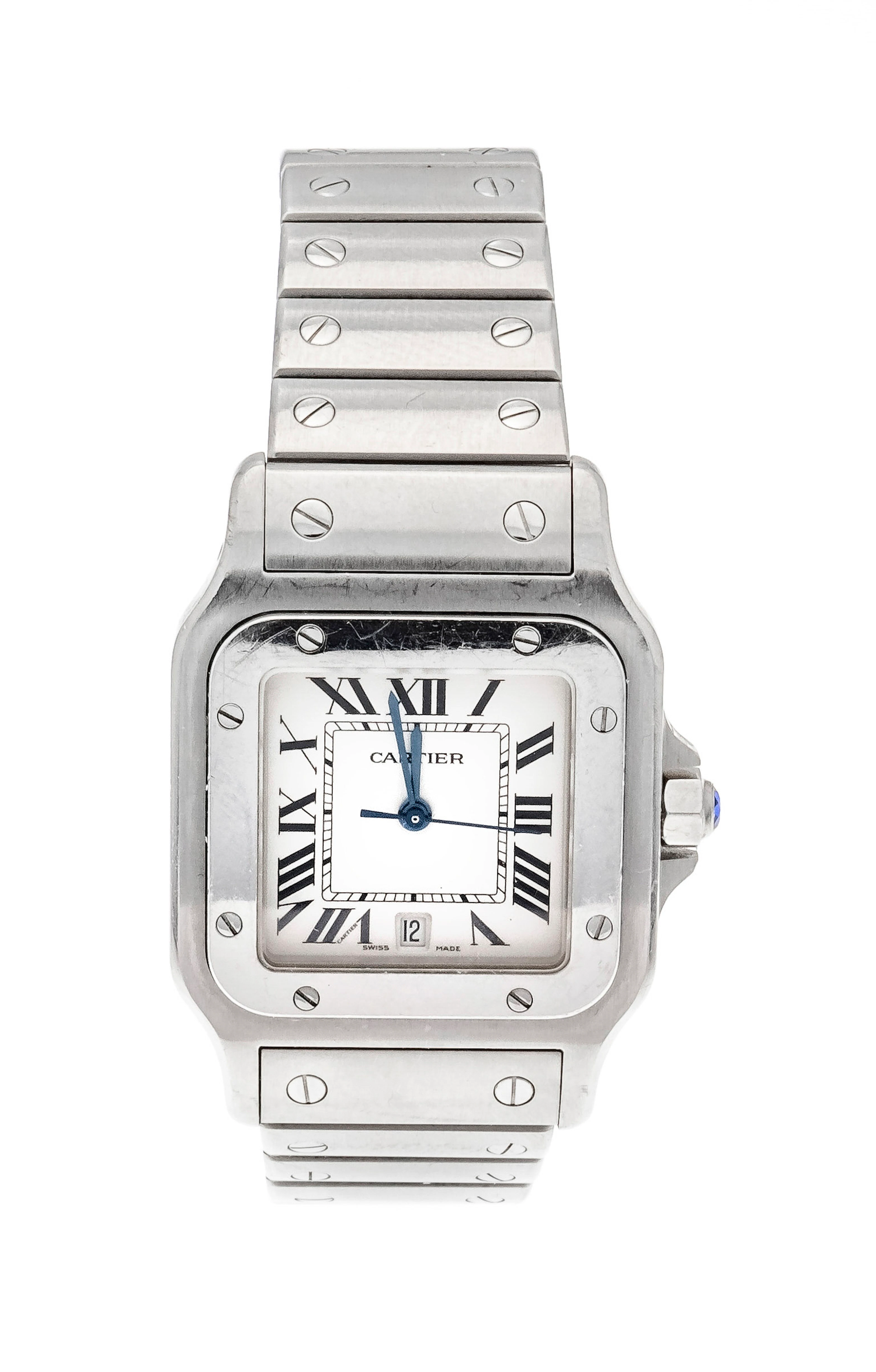 Cartier Santos Galbeé, Quarzuhr, R