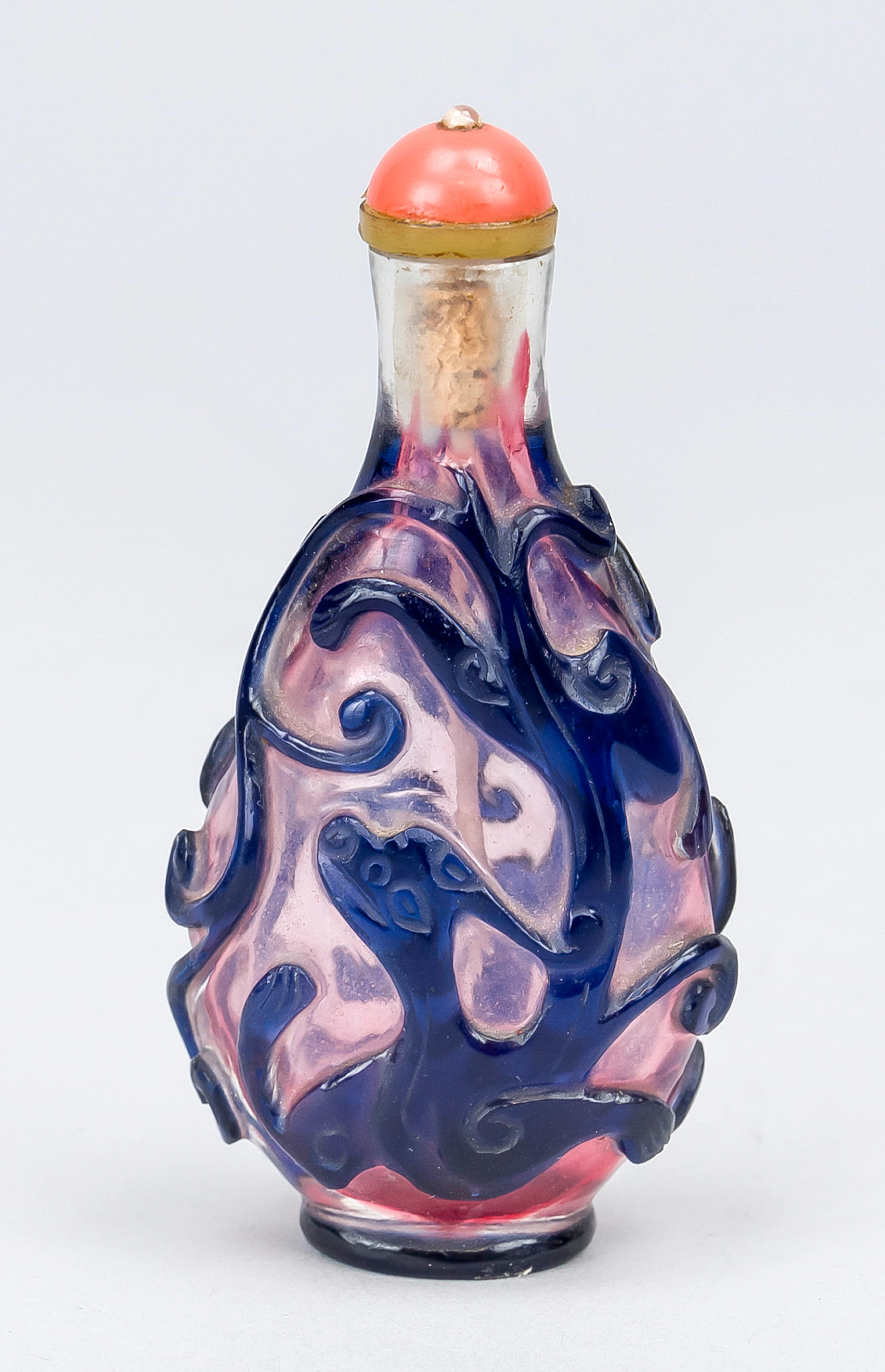 Pekingglas Snuffbottle, China, 19
