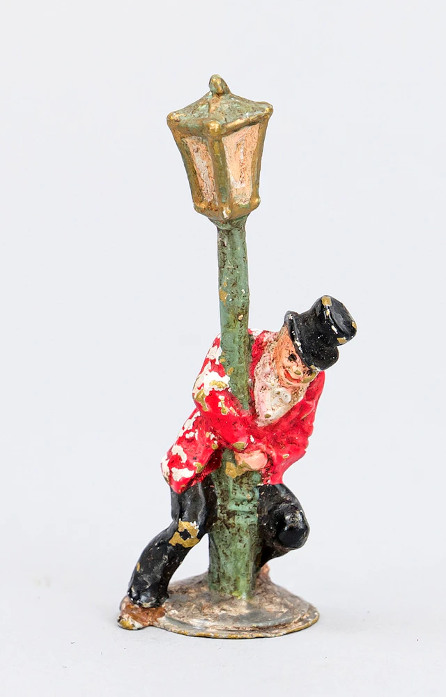 Wiener Bronze, 20. Jh., Betrunken
