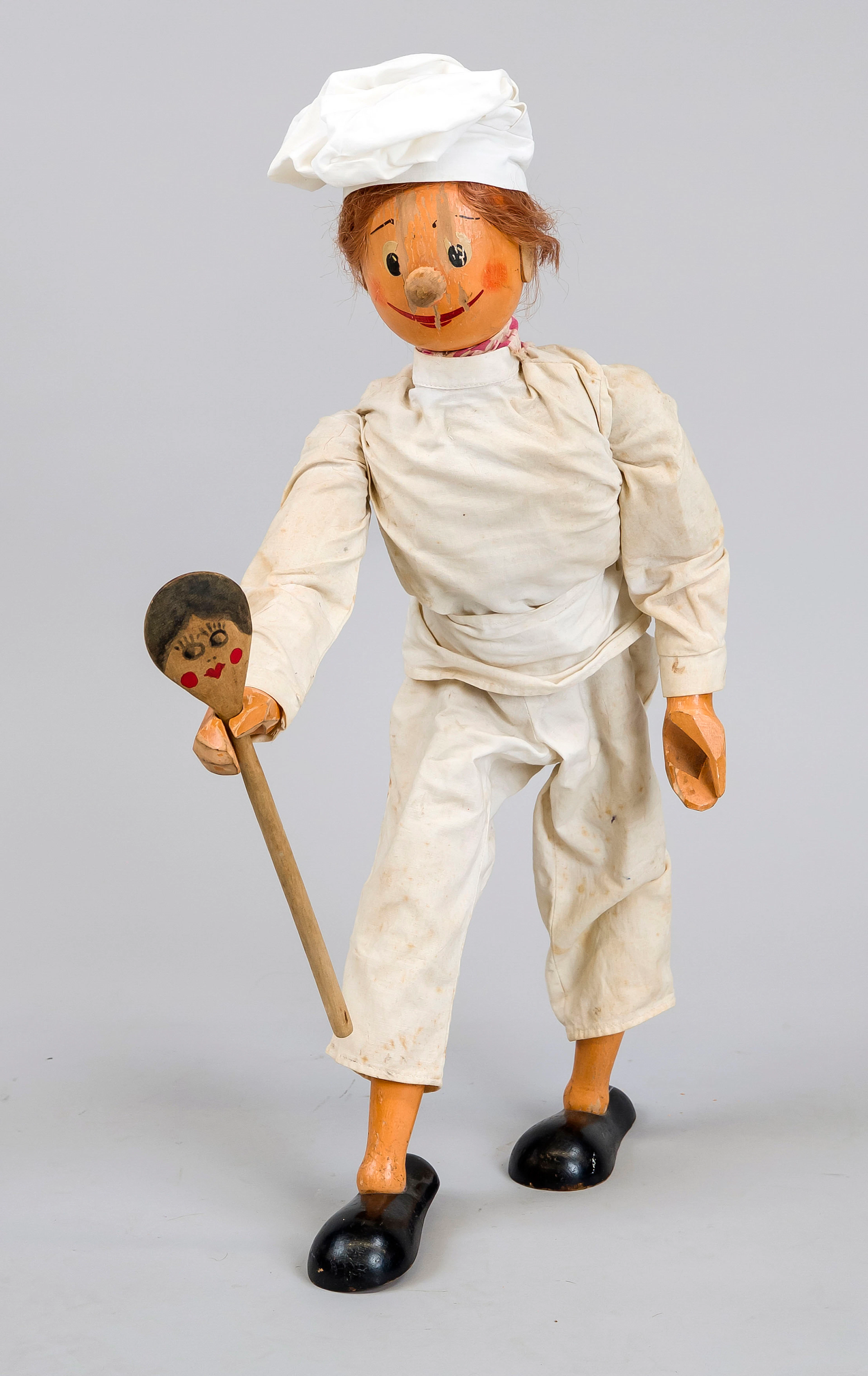 Große Gliederpuppe eines Kochs, 1