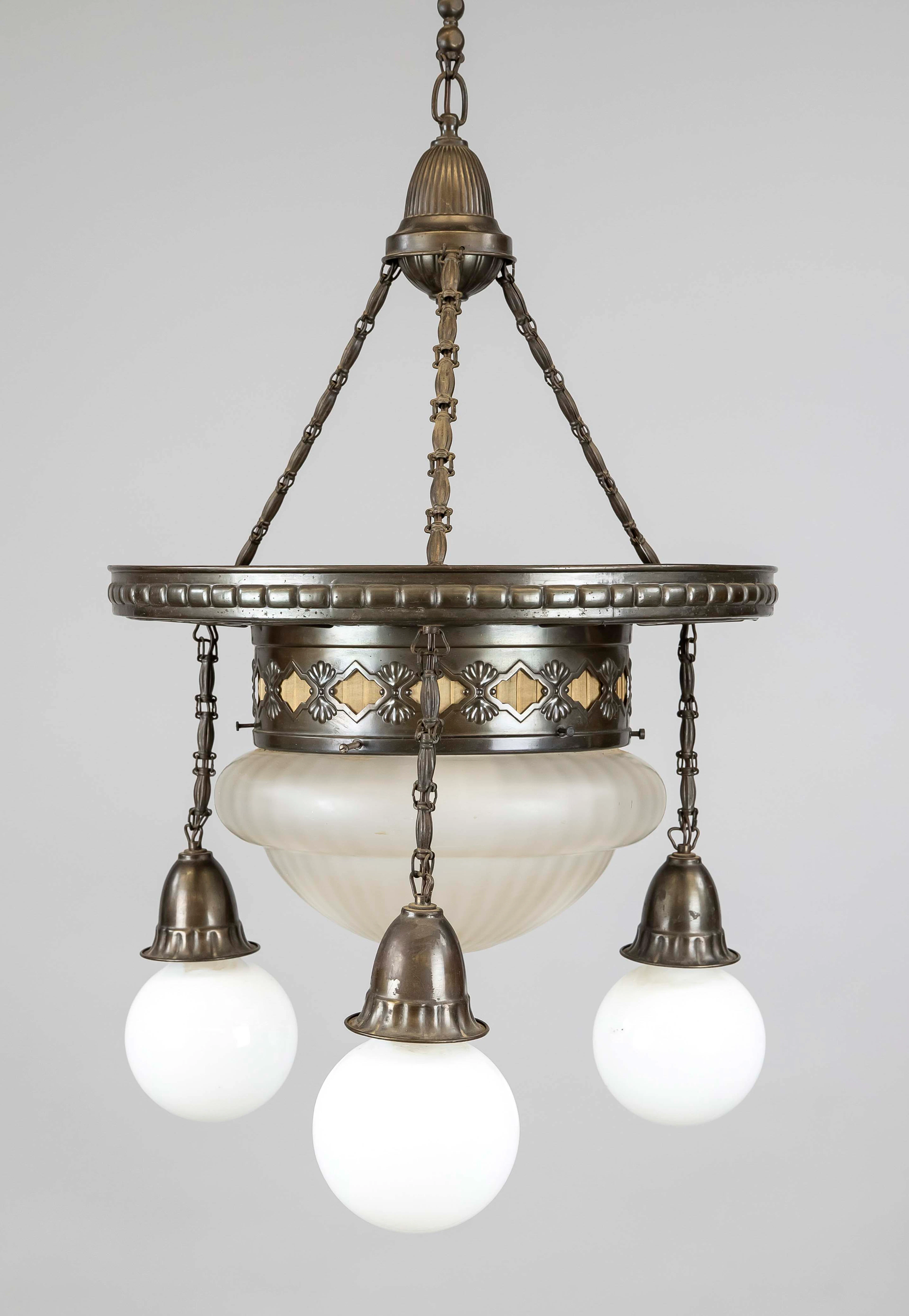 Deckenlampe, Ende 19. Jh. Profili