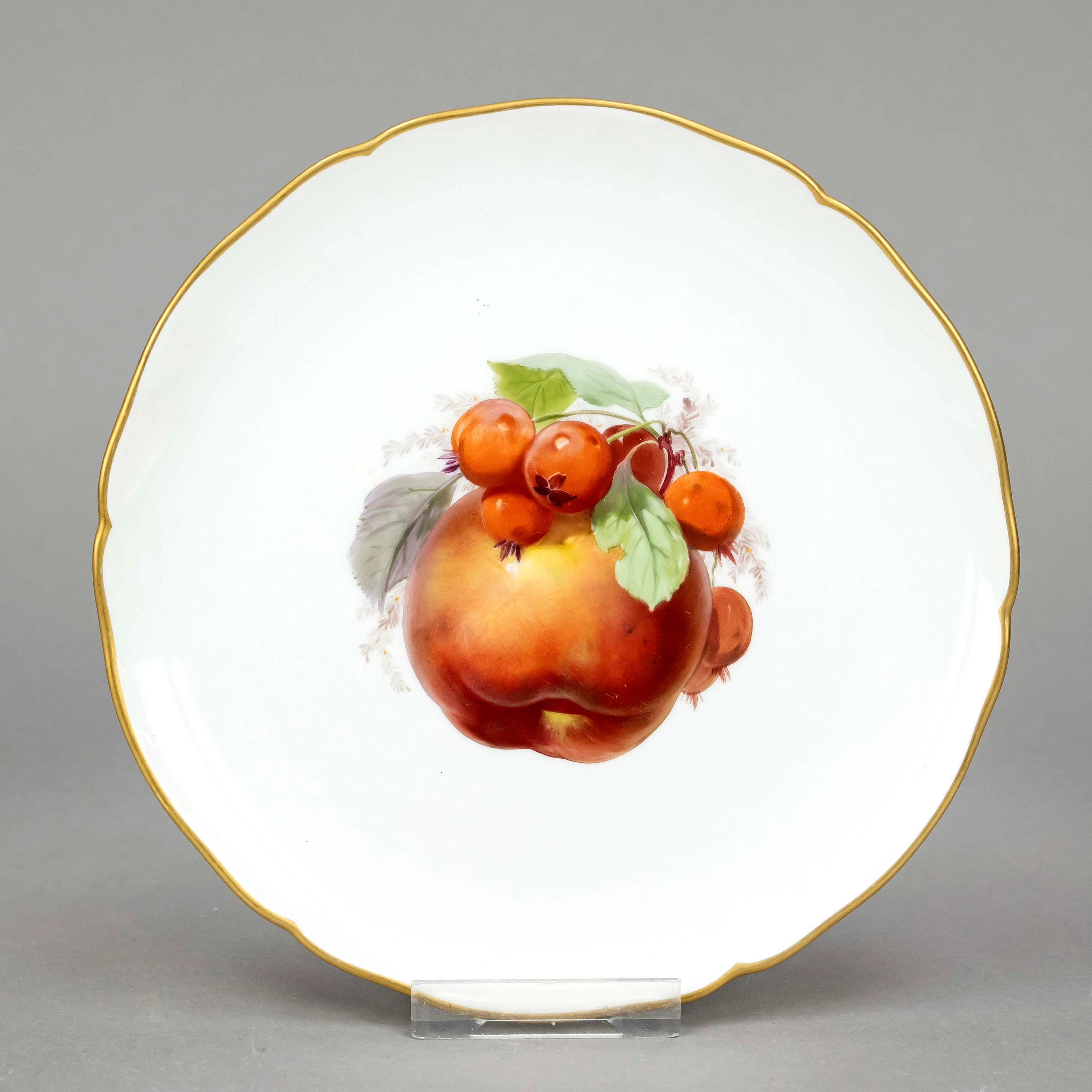 Jugendstil Obstteller, KPM Berlin, M