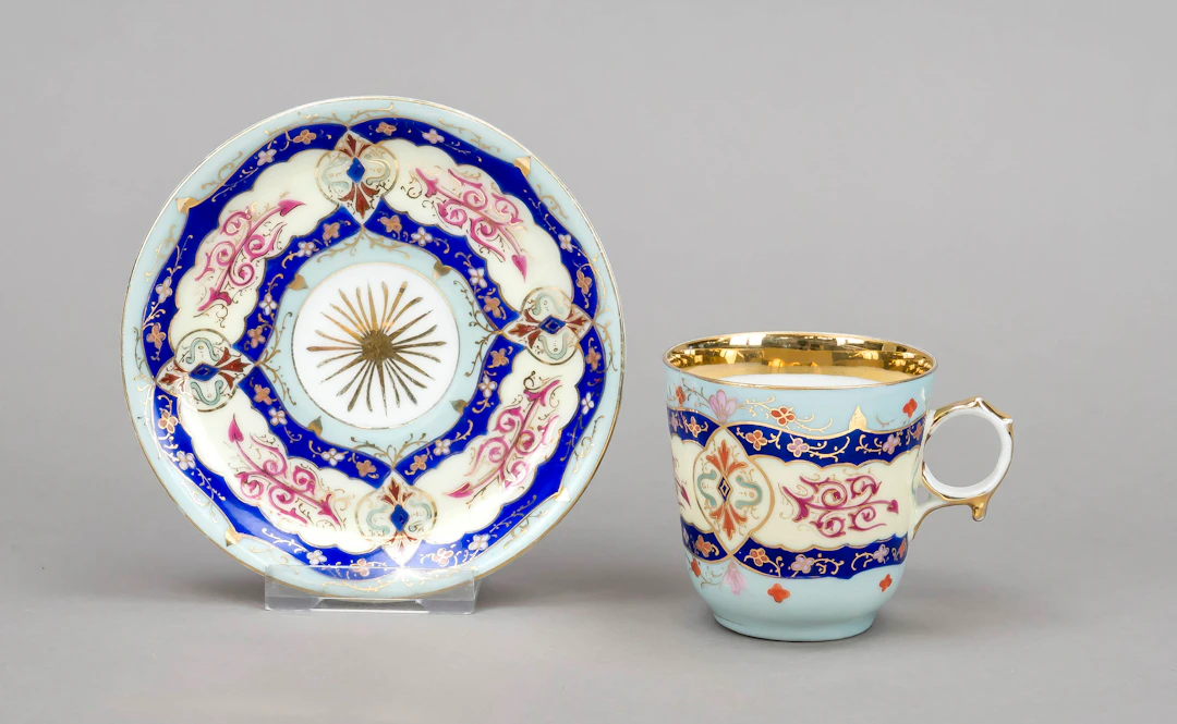 Tasse mit Untertasse, Carl Thiels