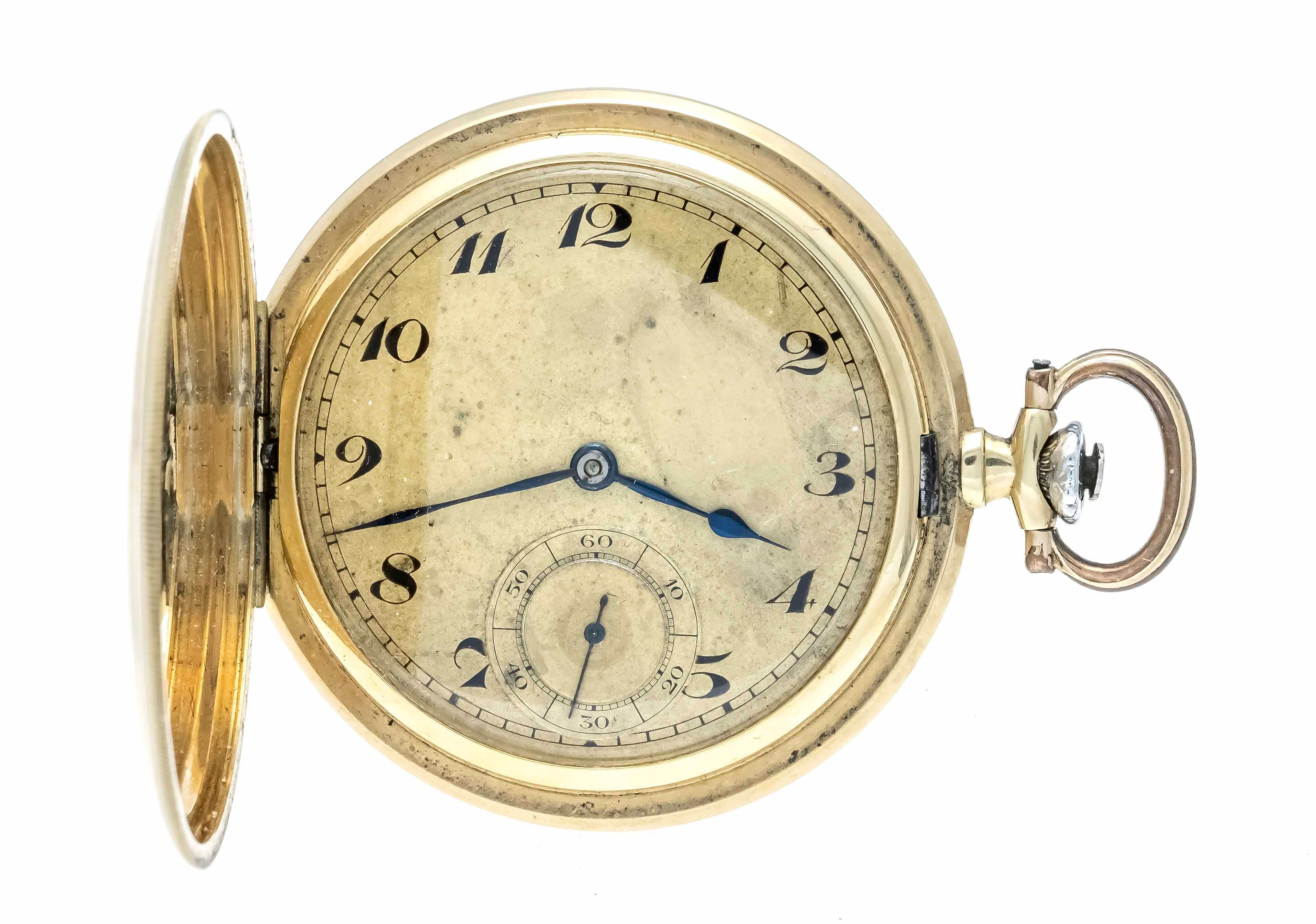 Sprungdeckel Herrentaschenuhr, 58