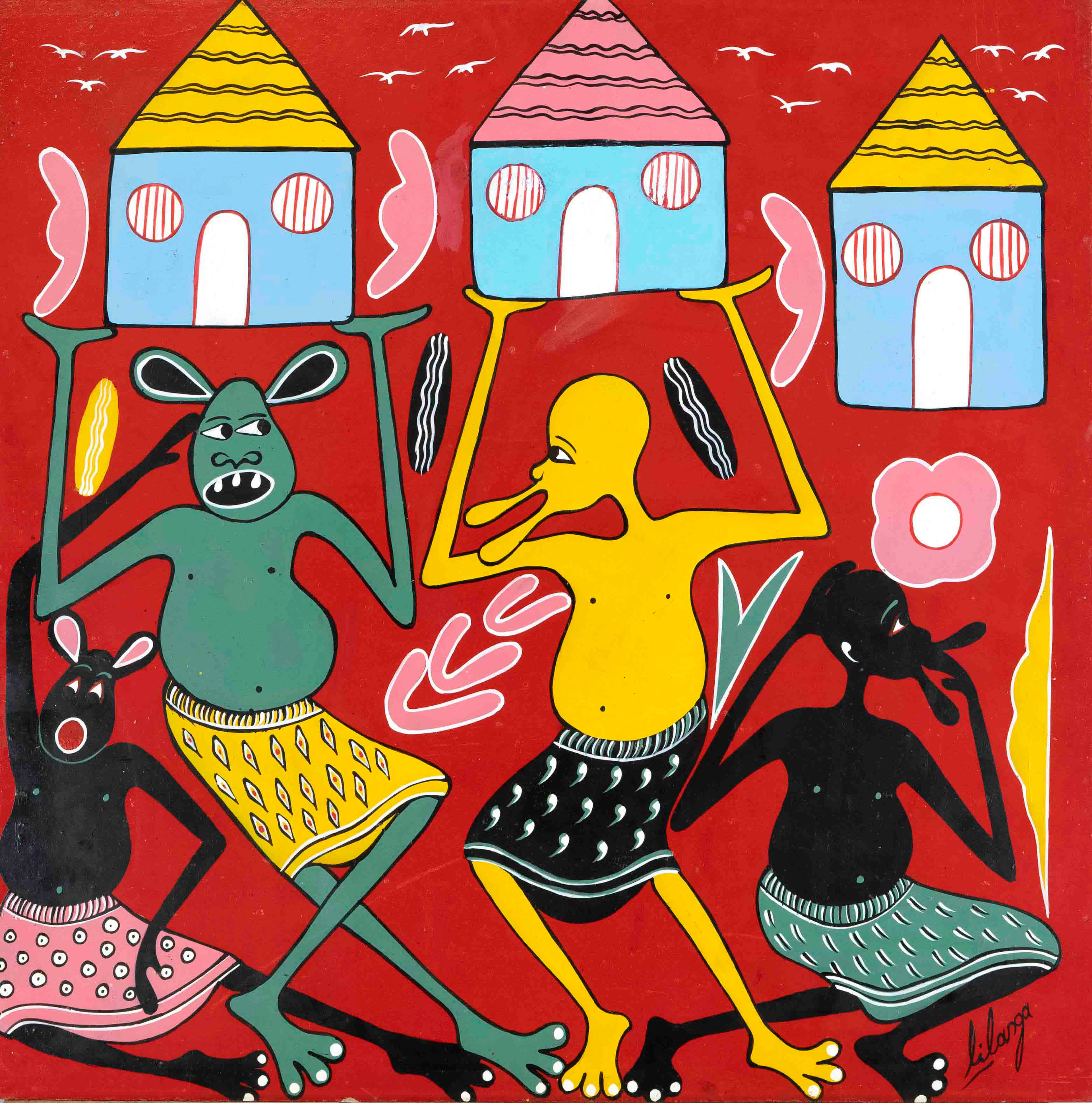 George Lilanga (1934-2005), Bildha
