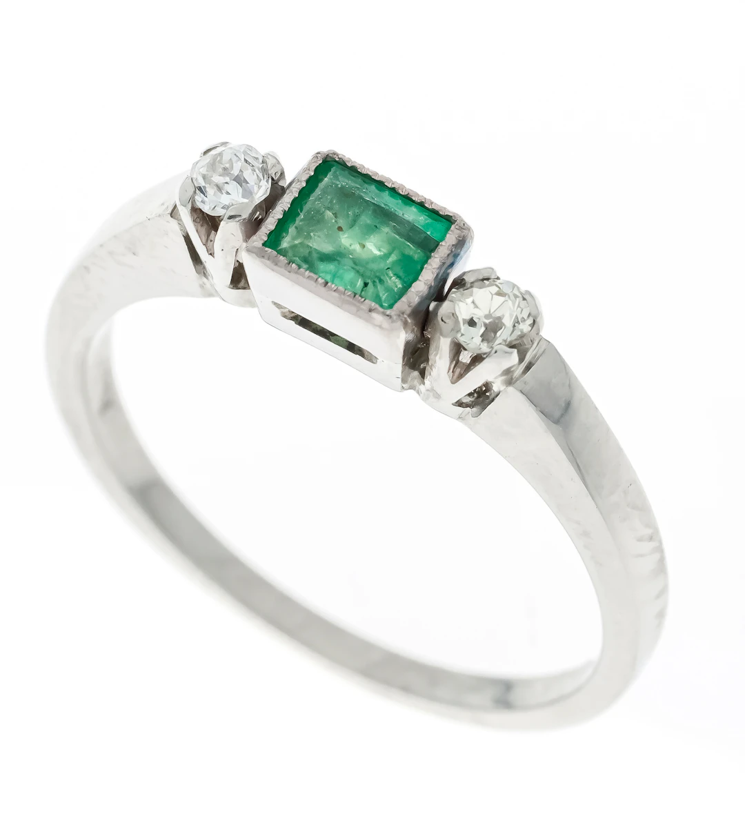 Smaragd-Diamant-Ring WG 585/000 u