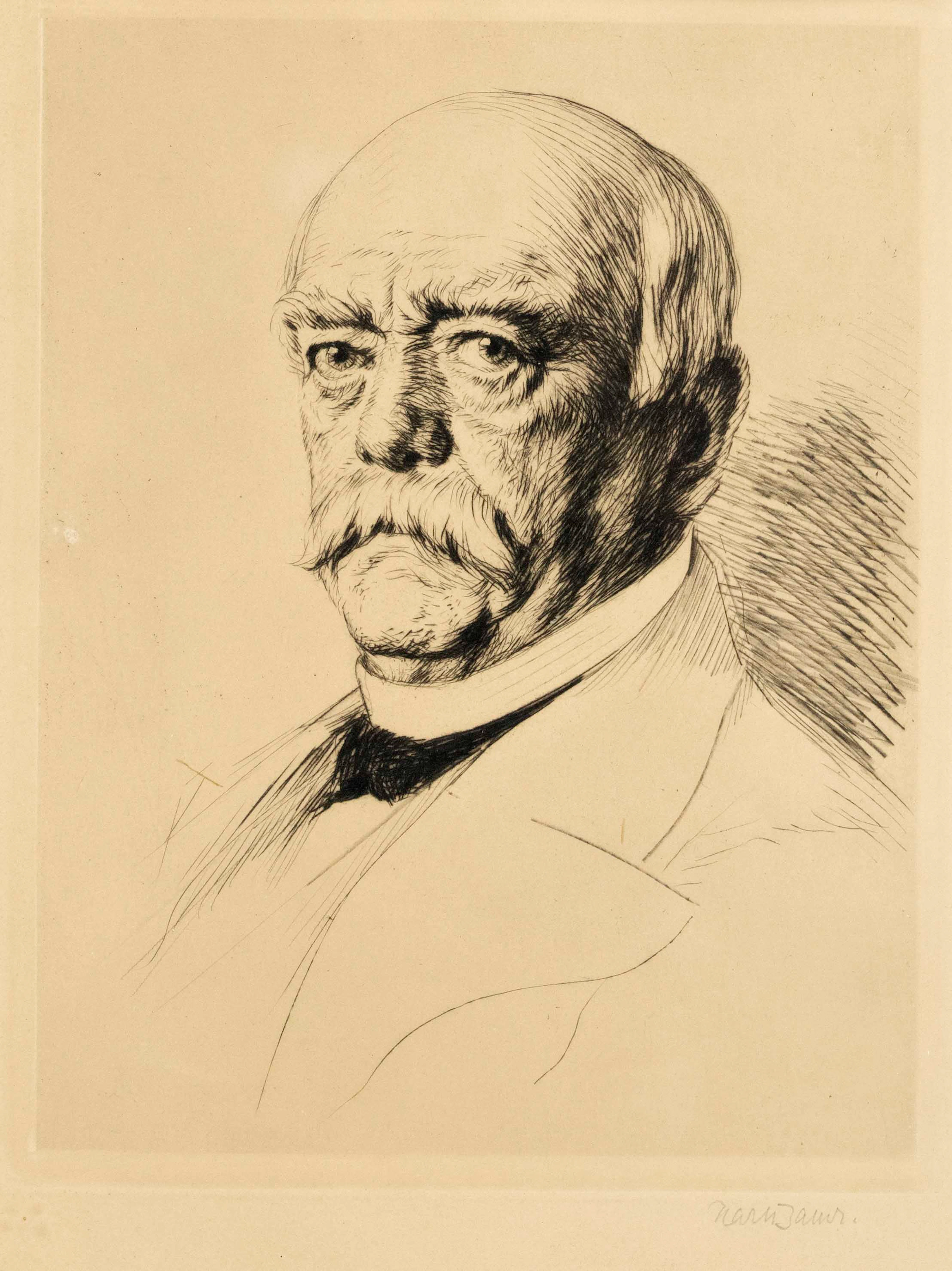Karl Bauer (1868-1942), Portrait v