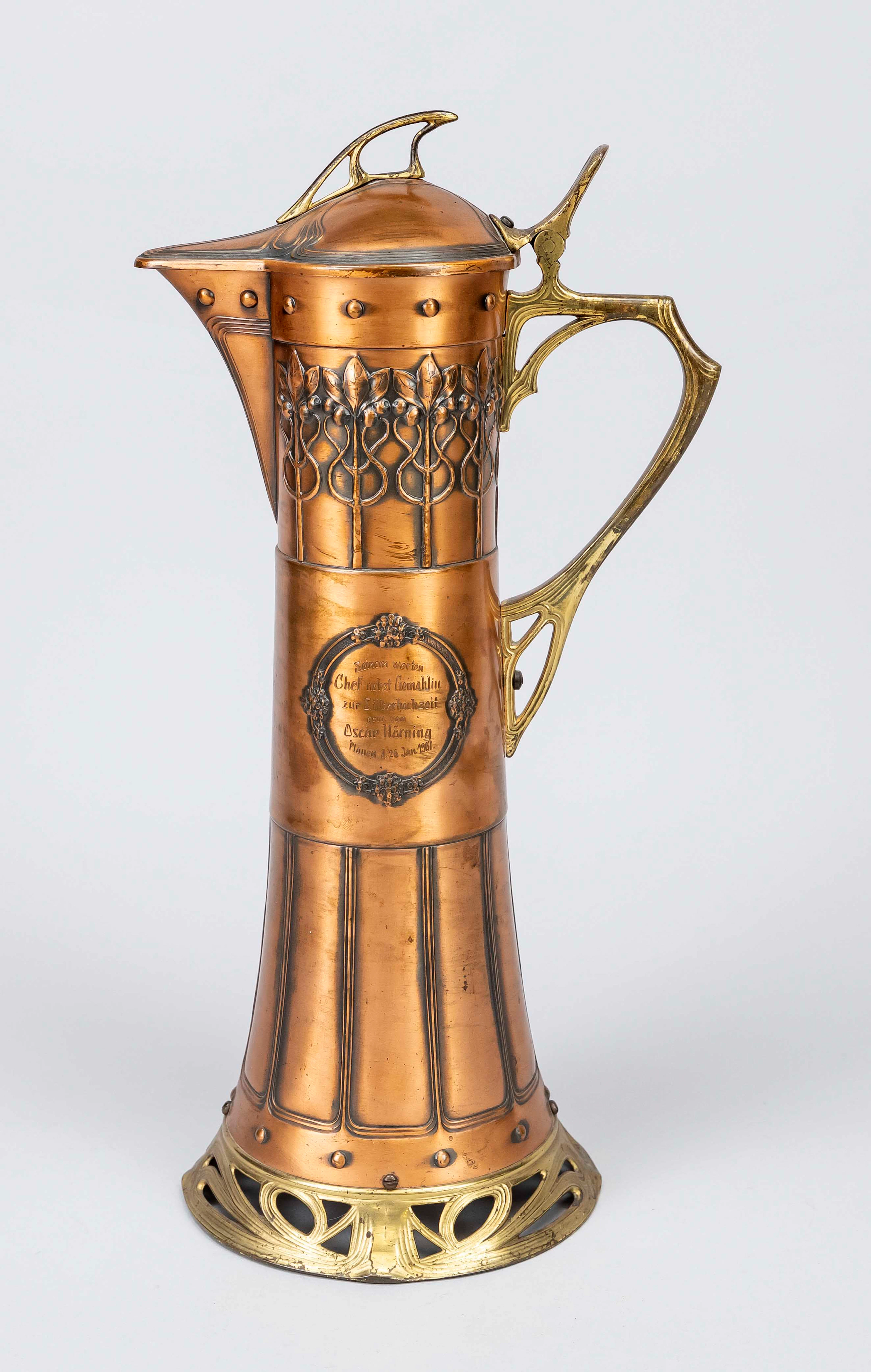 Jugendstil-Schenkkanne WMF, um 19