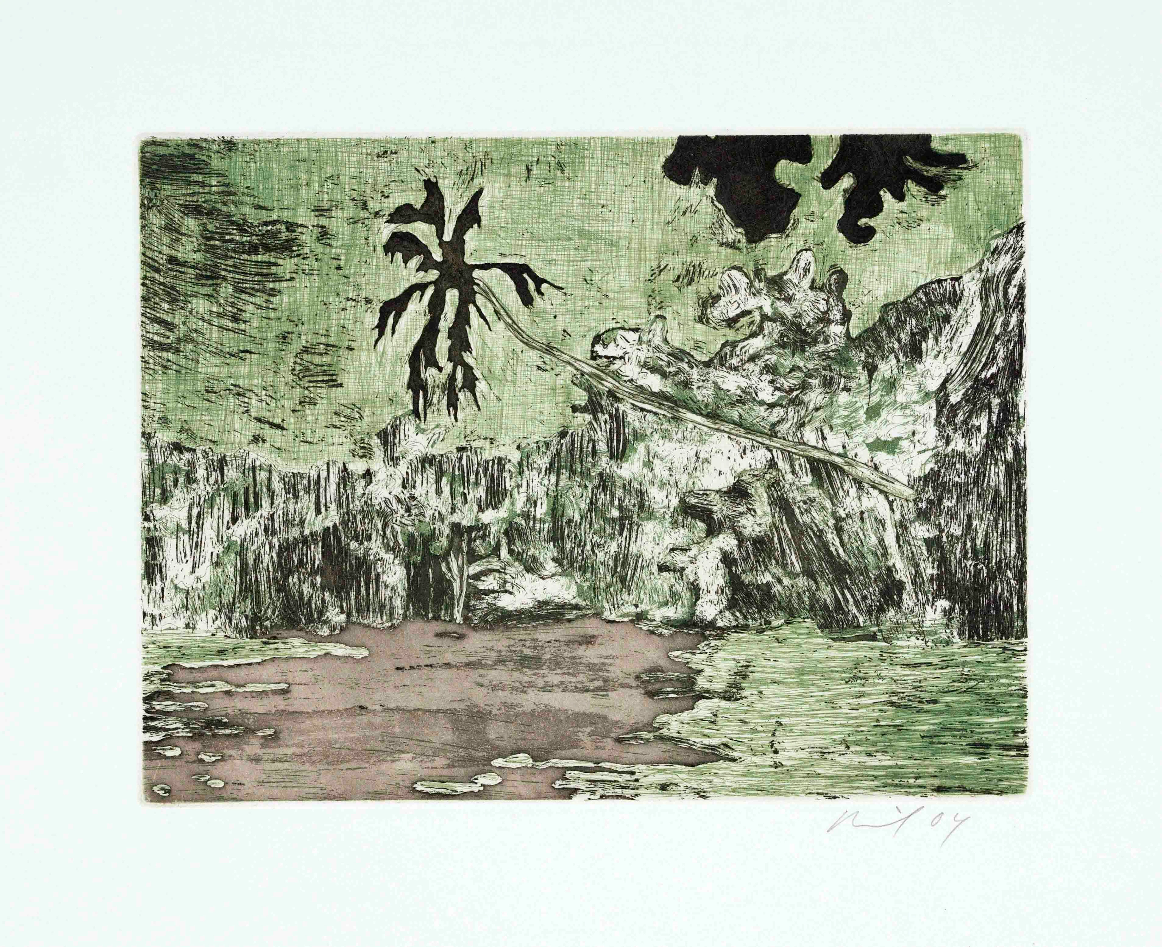 Peter Doig (*1959), ''Black Palms