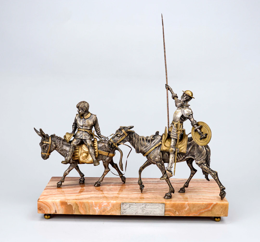 Don Quijote u. Sancho Panza, Span