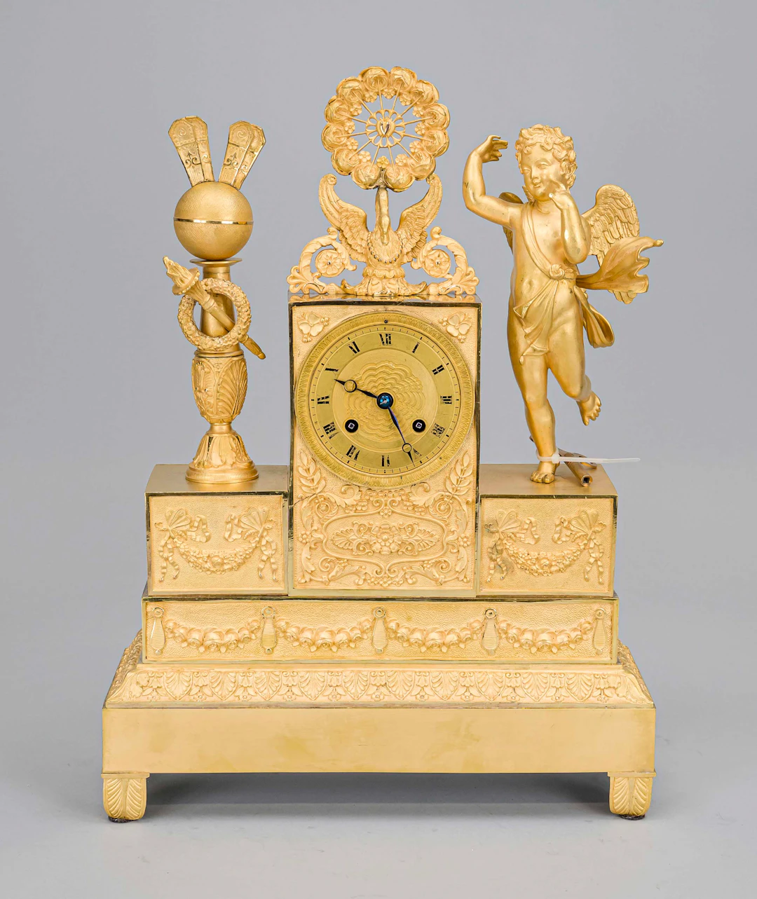Empire - Figurenpendule, Frankrei