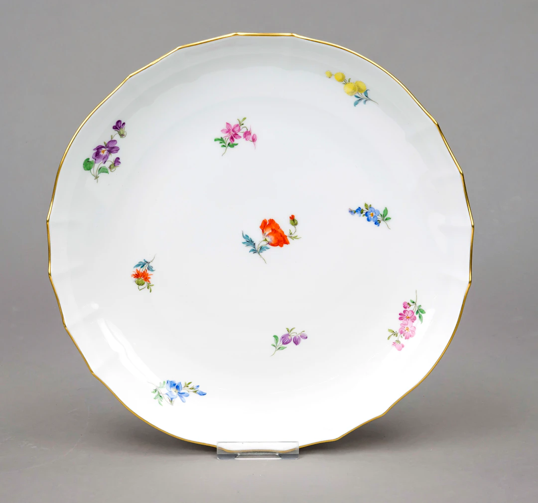 Runde Schale, Meissen, Marke 1970