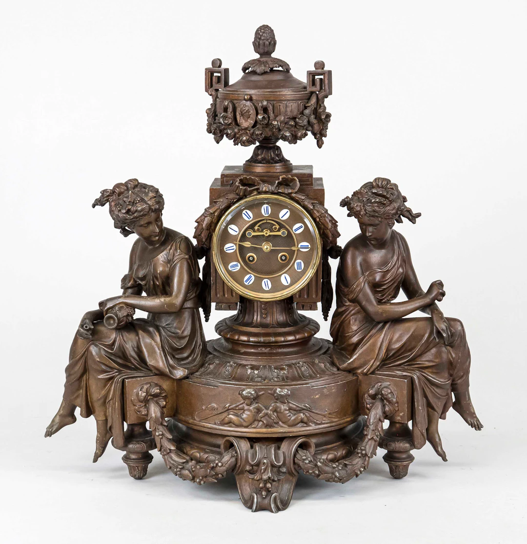 Historismus - Figurenpendule, Fra