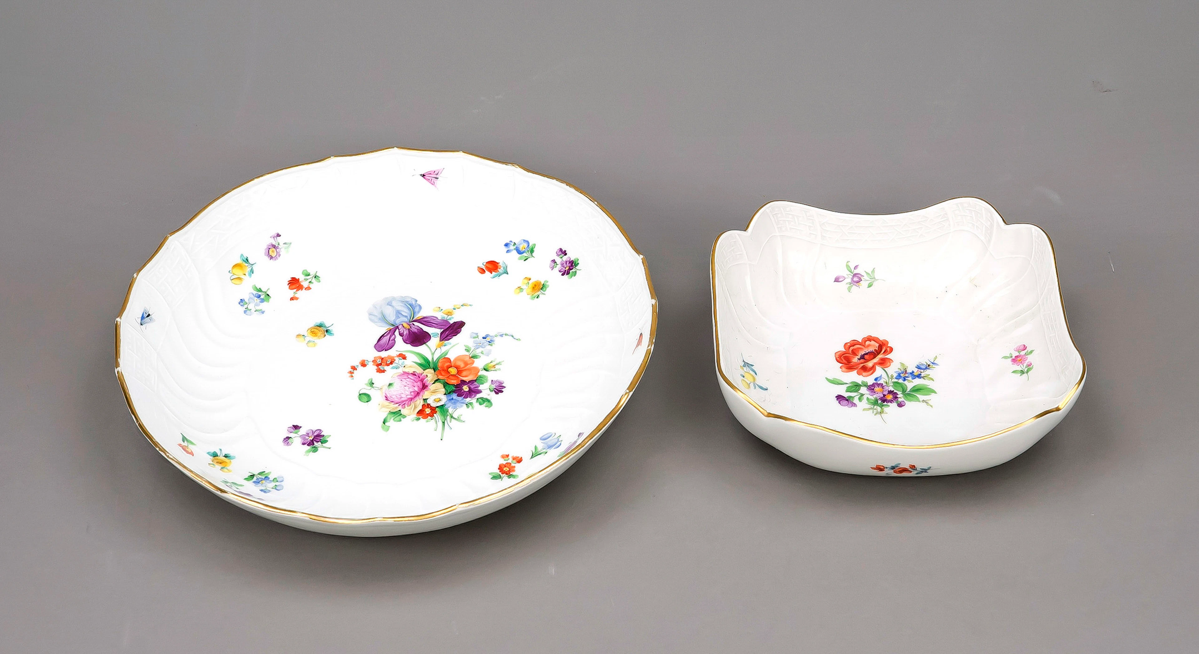 Zwei Schalen, Meissen, 19./20. Jh