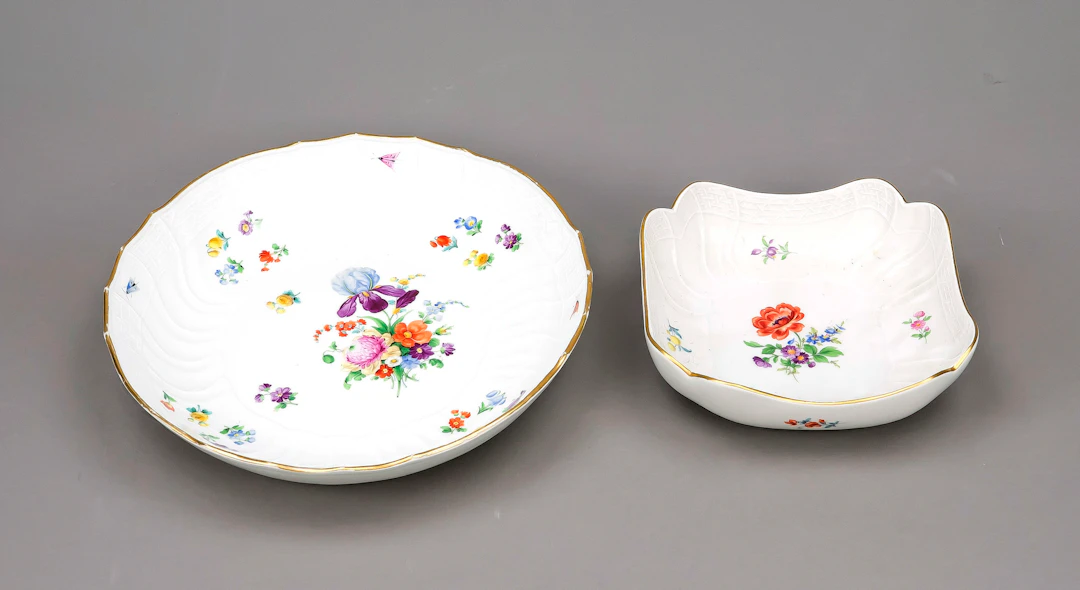 Zwei Schalen, Meissen, 19./20. Jh