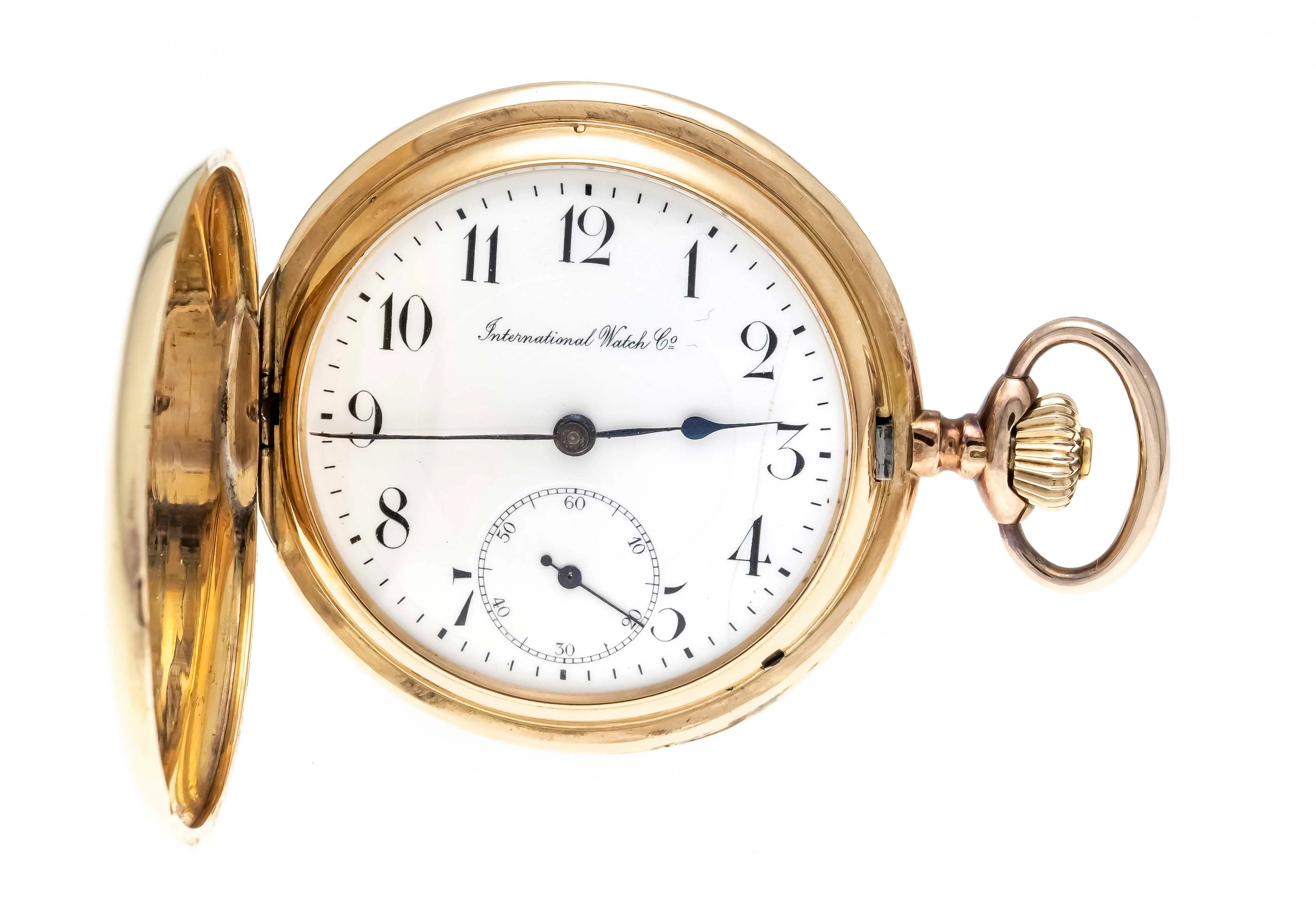 IWC Herrentaschenuhr Sprungdeckel