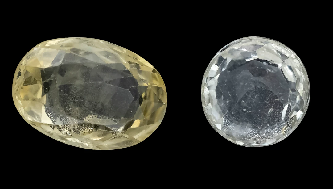 Konvolut 2 Gelbe Saphire, 5,15 ct