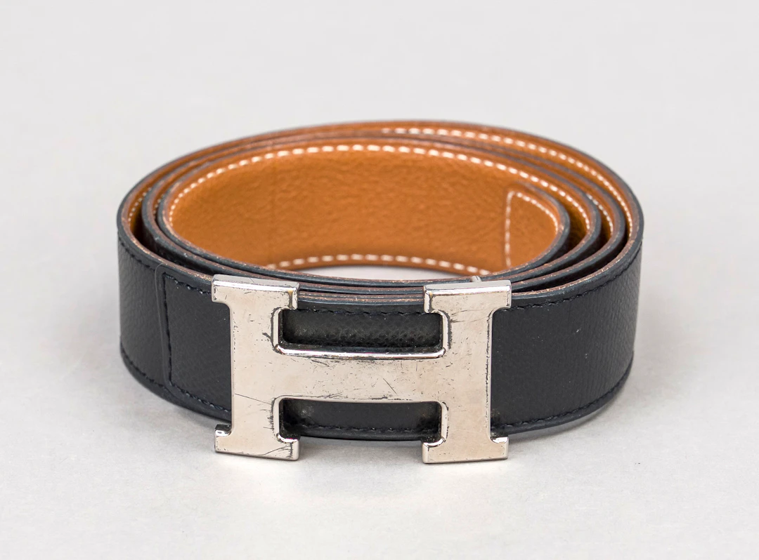 Hermes, Wendegürtel, schwarzes un