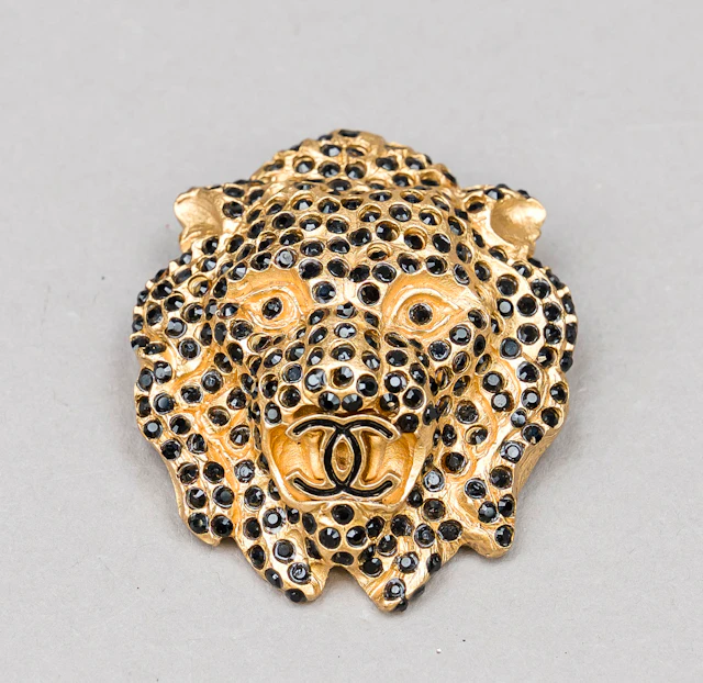 Chanel, Vintage Anhänger-Brosche