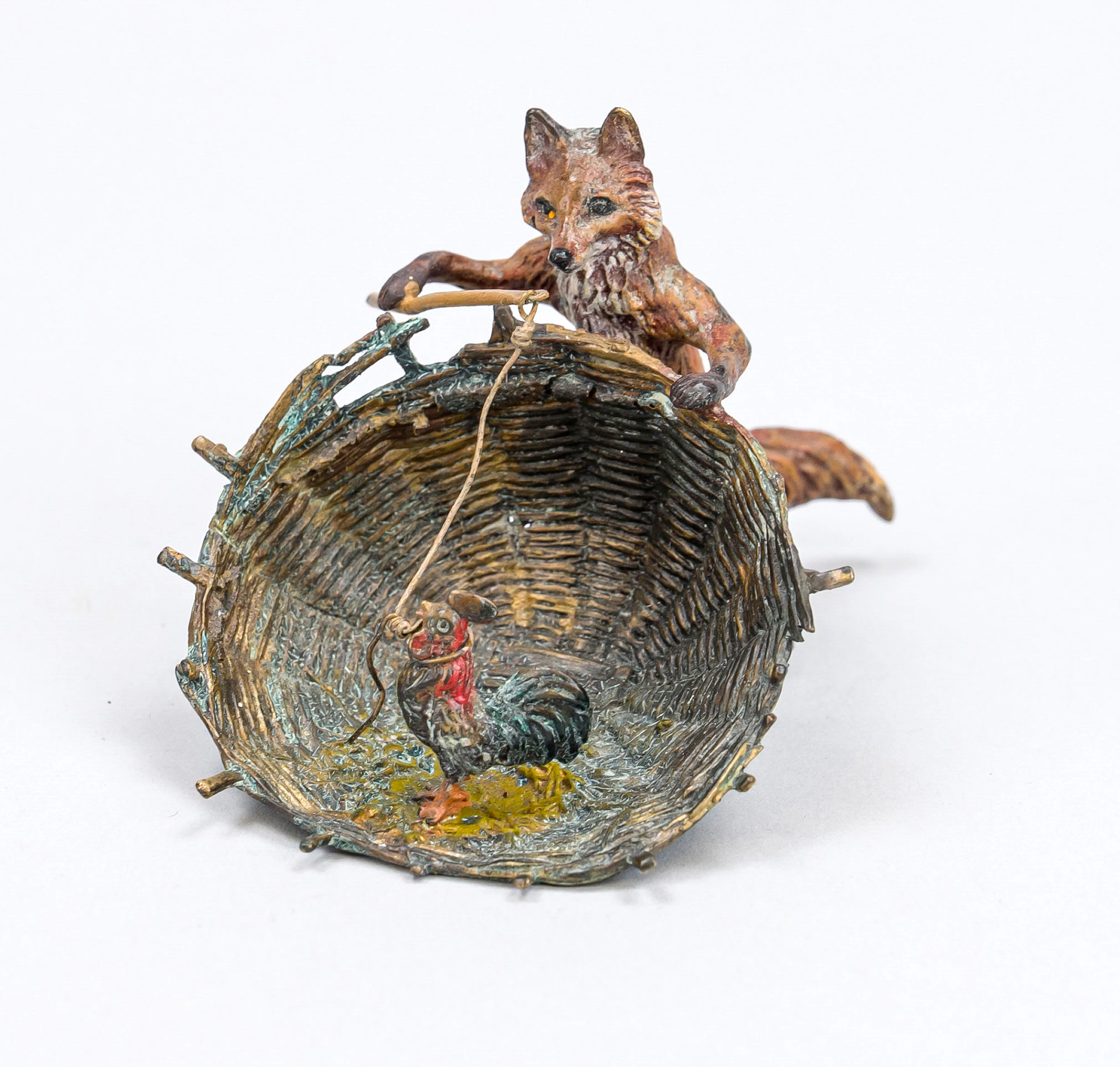 Wiener Bronze, 20. Jh., Fuchs ein