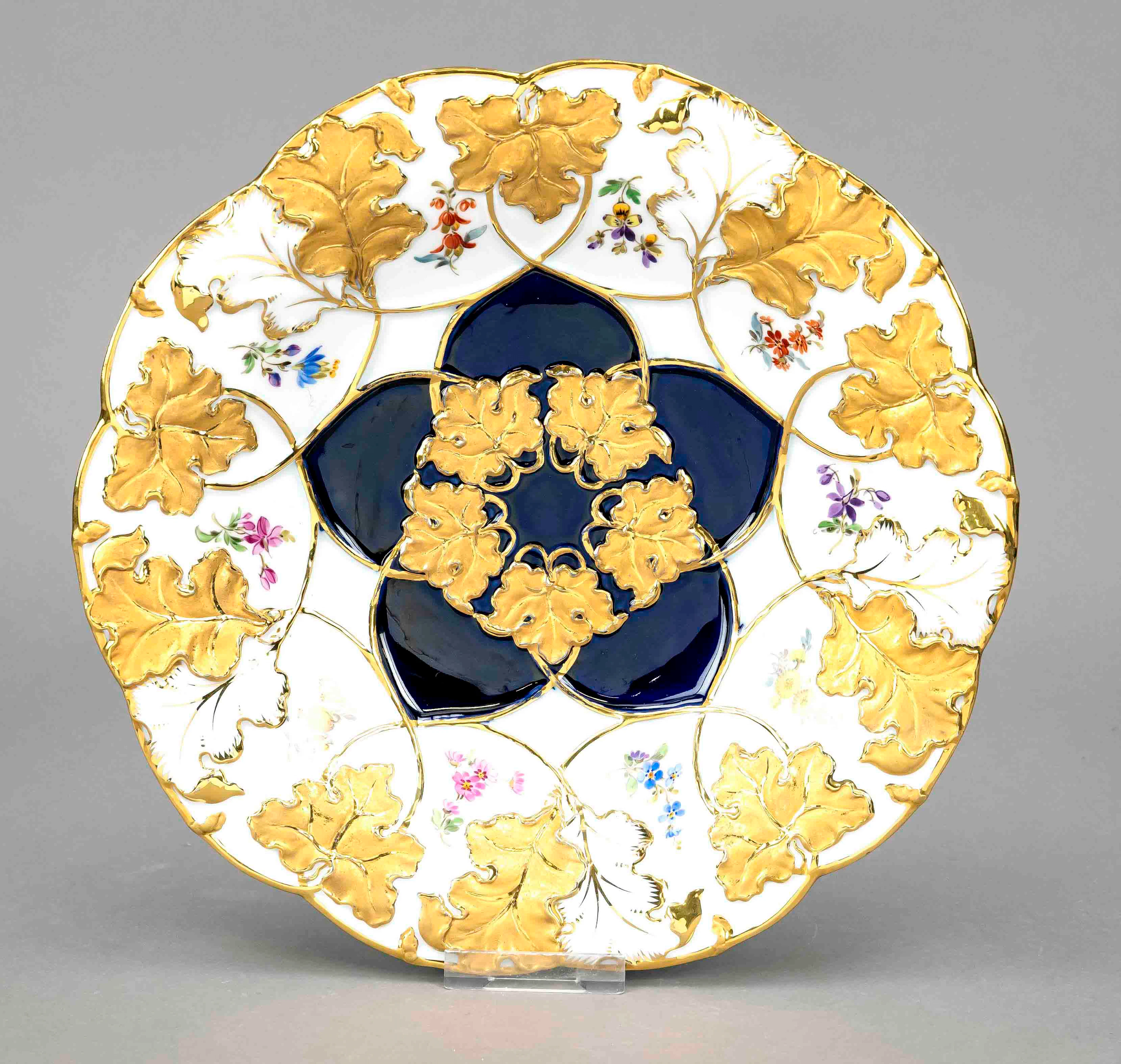 Prunkteller, Meissen, Marke 1924-193
