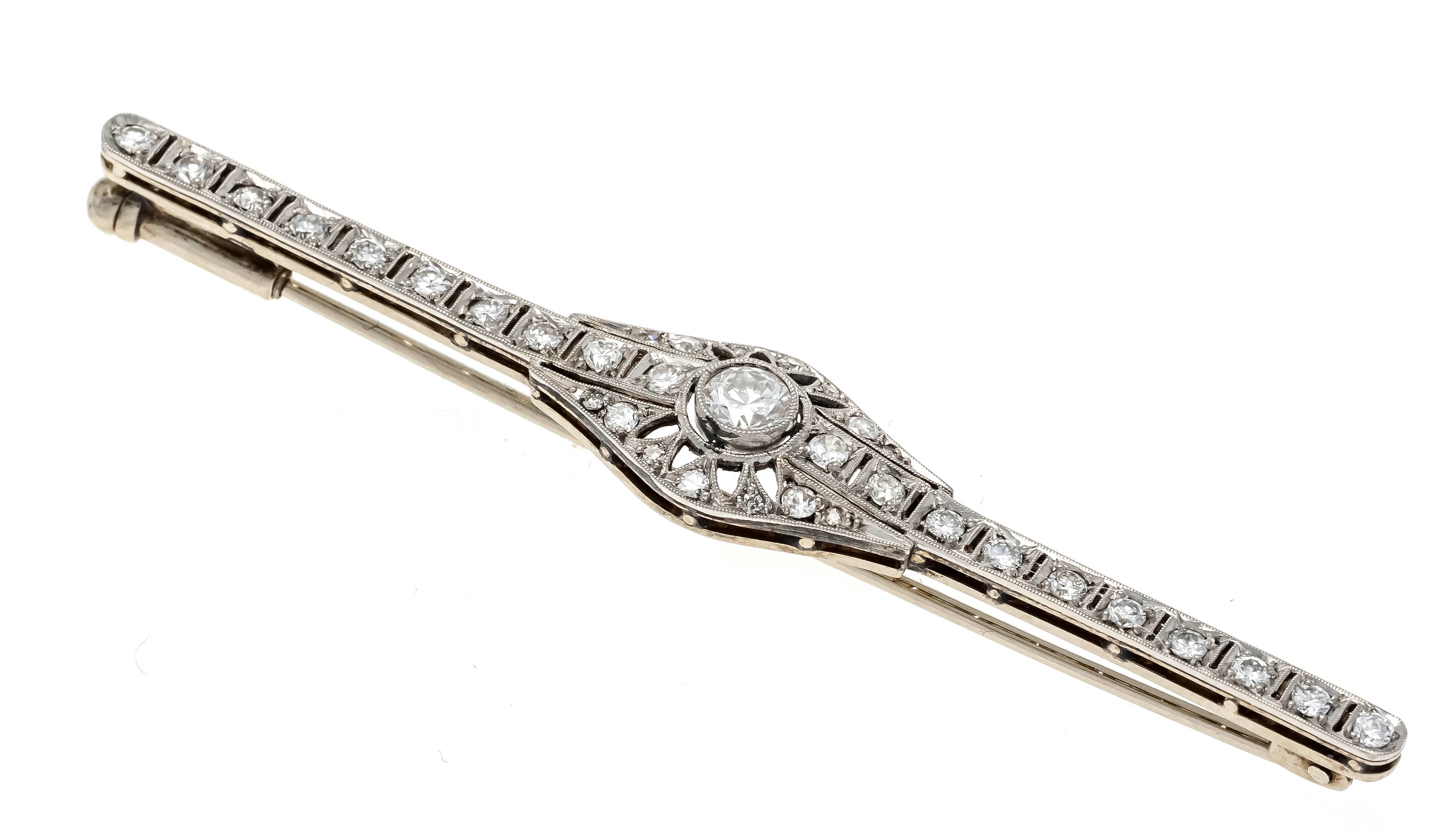 Art Déco Diamant-Stabbrosche WG 58