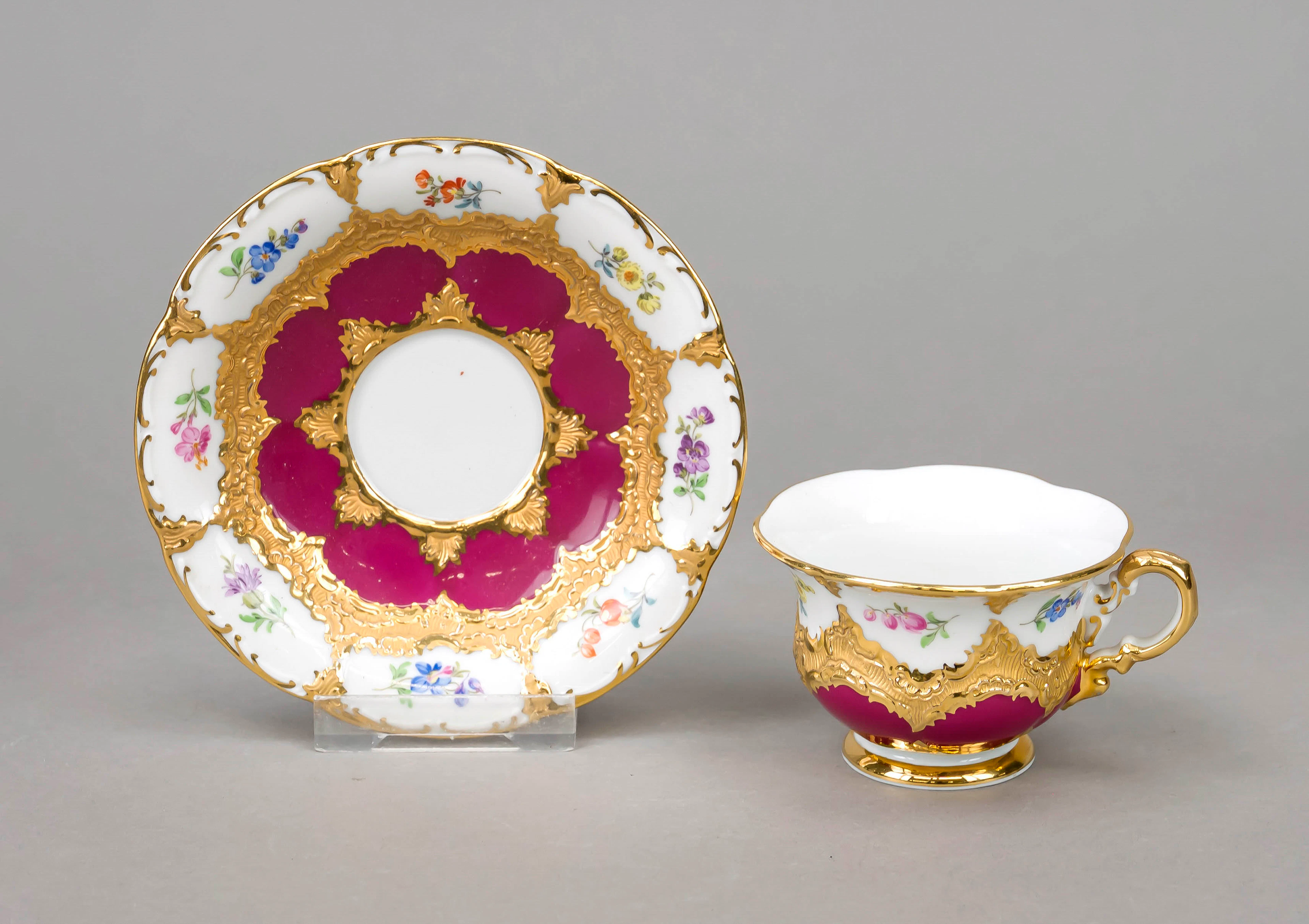Mokka-Prunktasse mit UT, Meissen